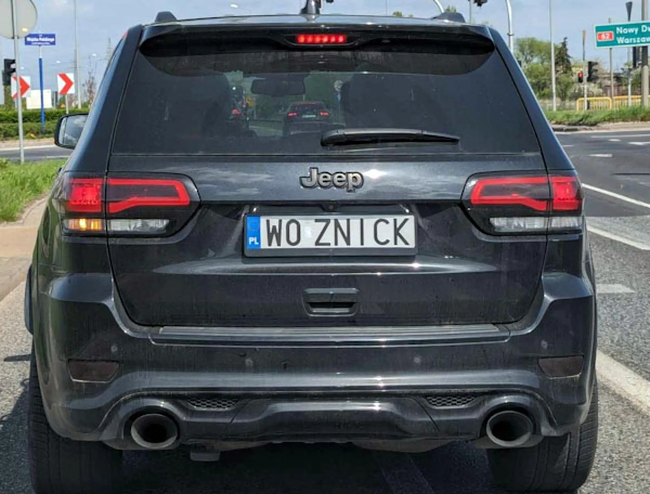 Fajny numer, blacha W0 ZNICK