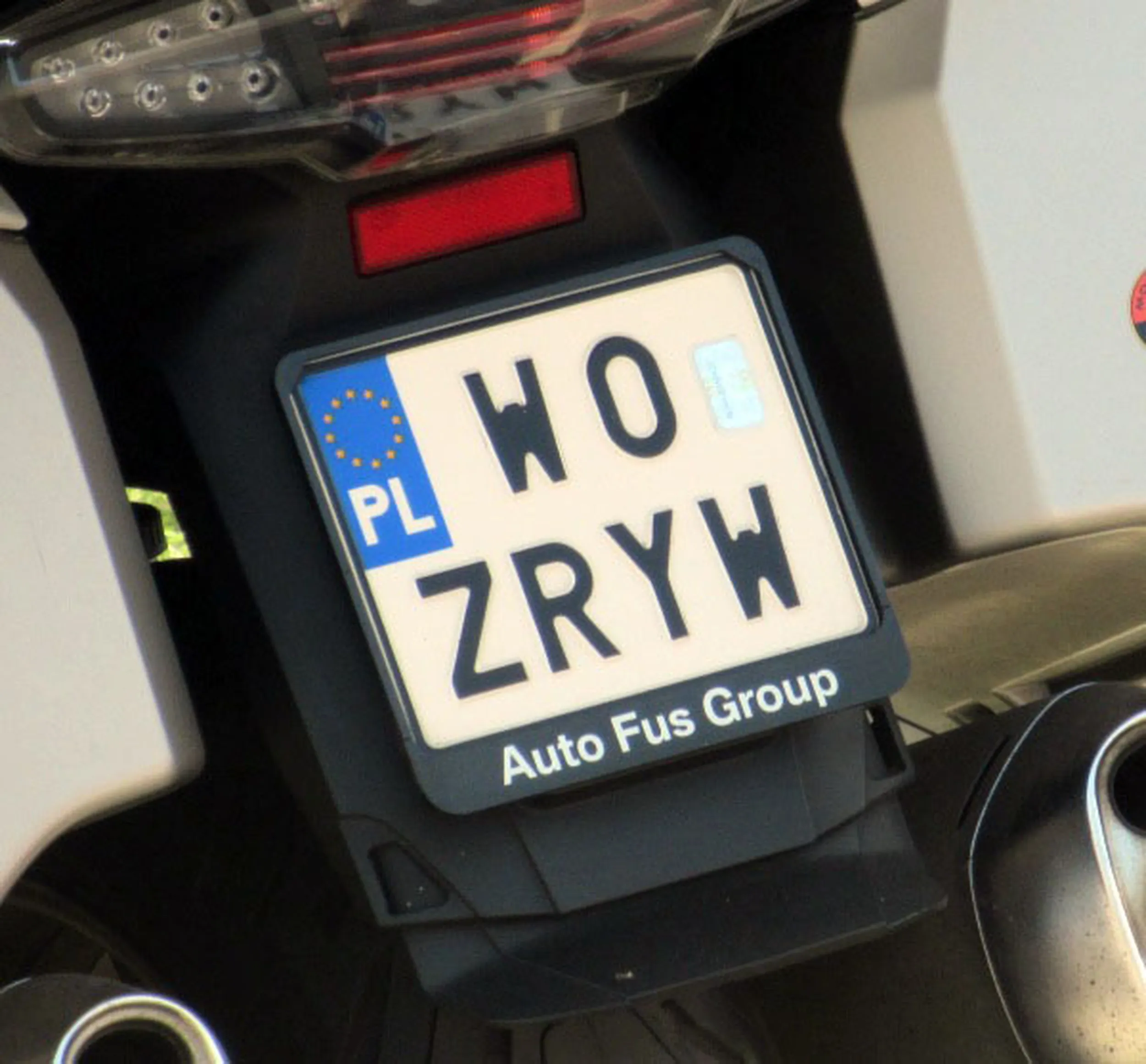 Fajny numer, blacha W0 ZRYW