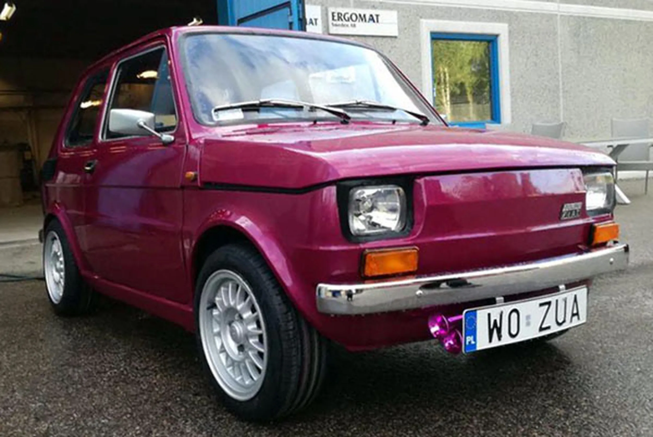 Fajny numer, blacha W0 ZUA