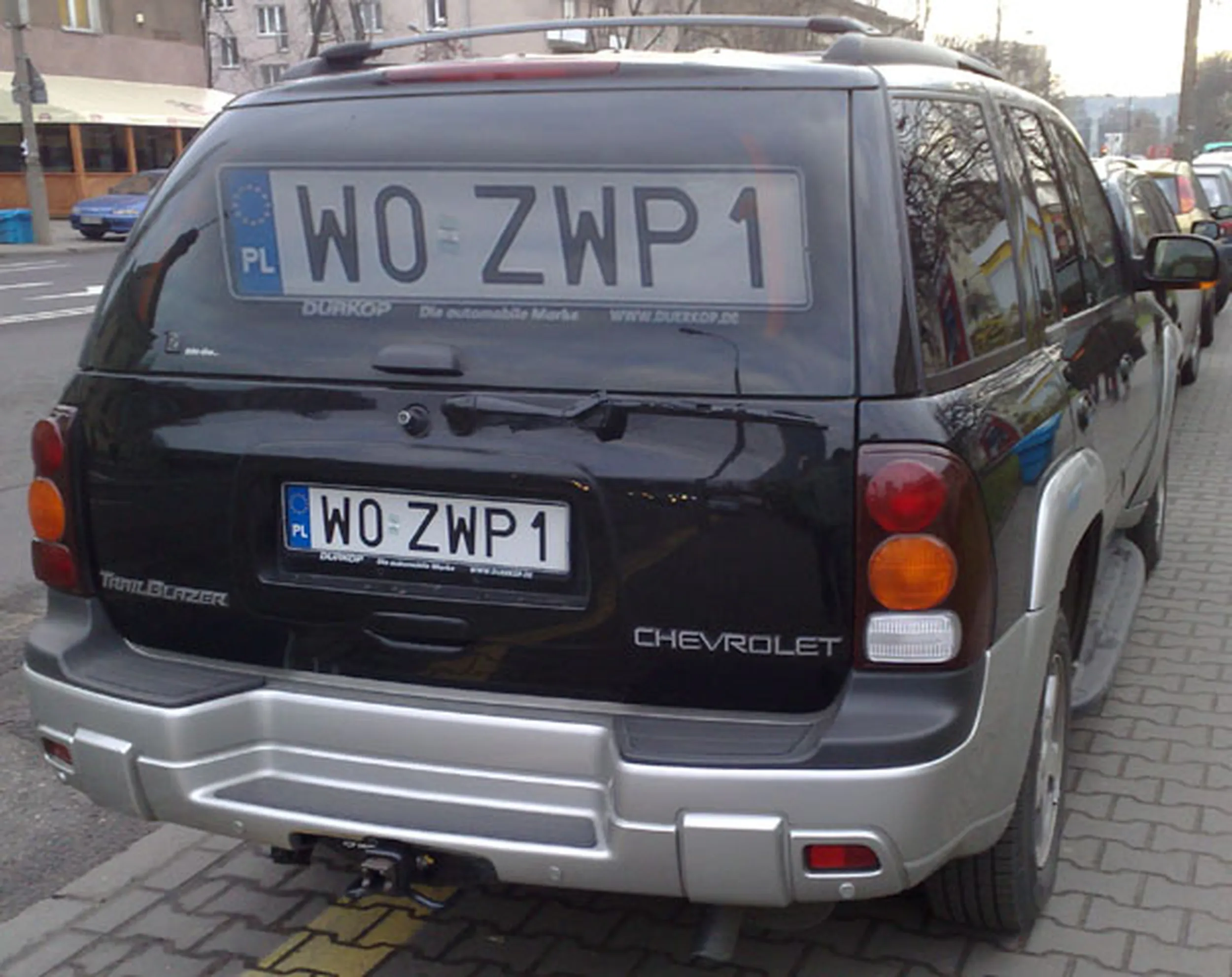 Fajny numer, blacha W0 ZWP1