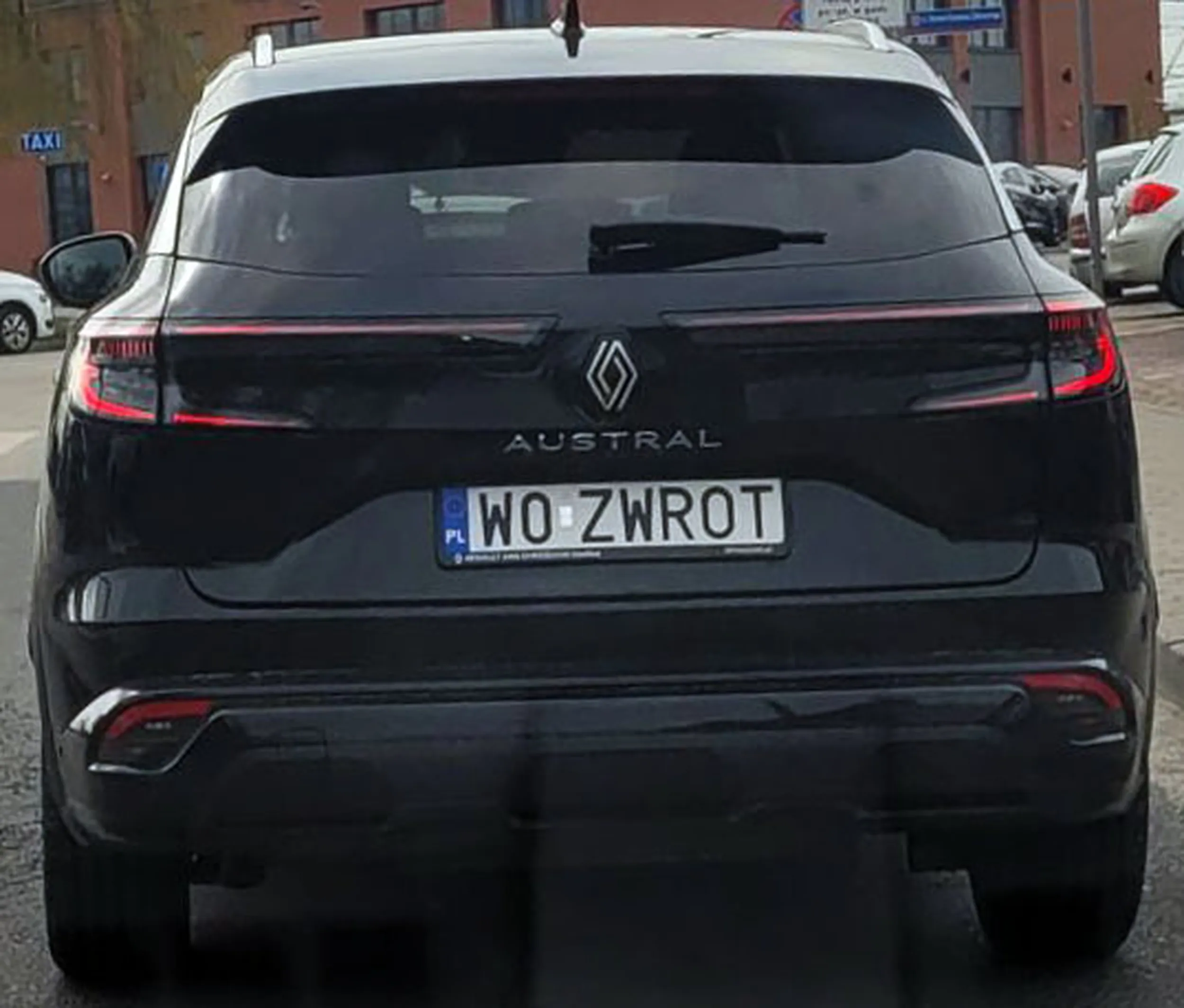 Fajny numer, blacha W0 ZWROT