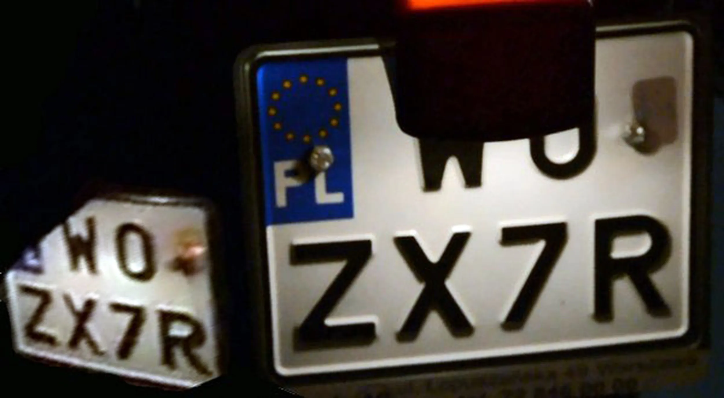 Fajny numer, blacha W0 ZX7R