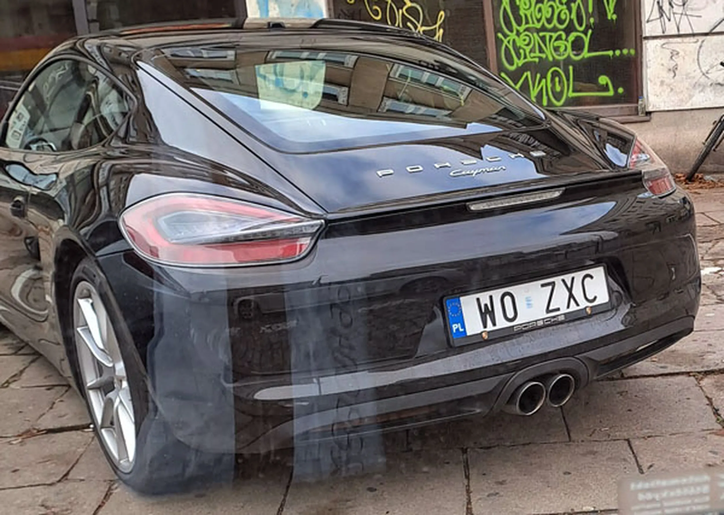 Fajny numer, blacha W0 ZXC