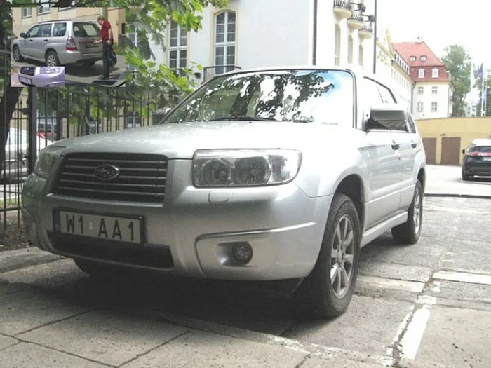 Fajny numer, blacha W1 AA1