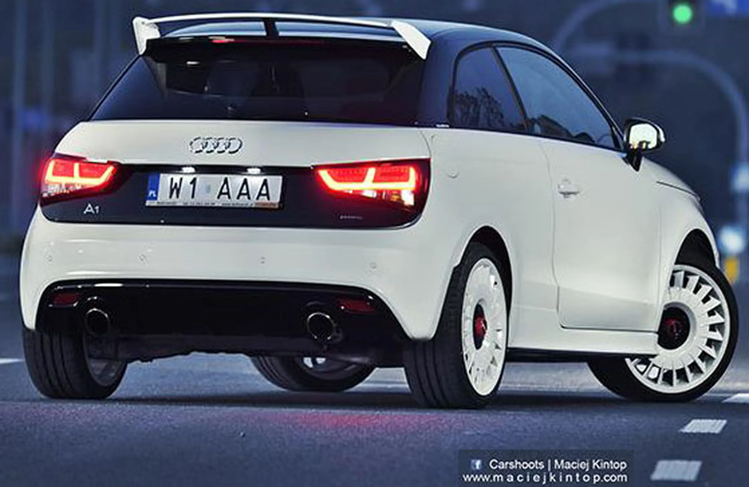 Fajny numer, blacha W1 AAA