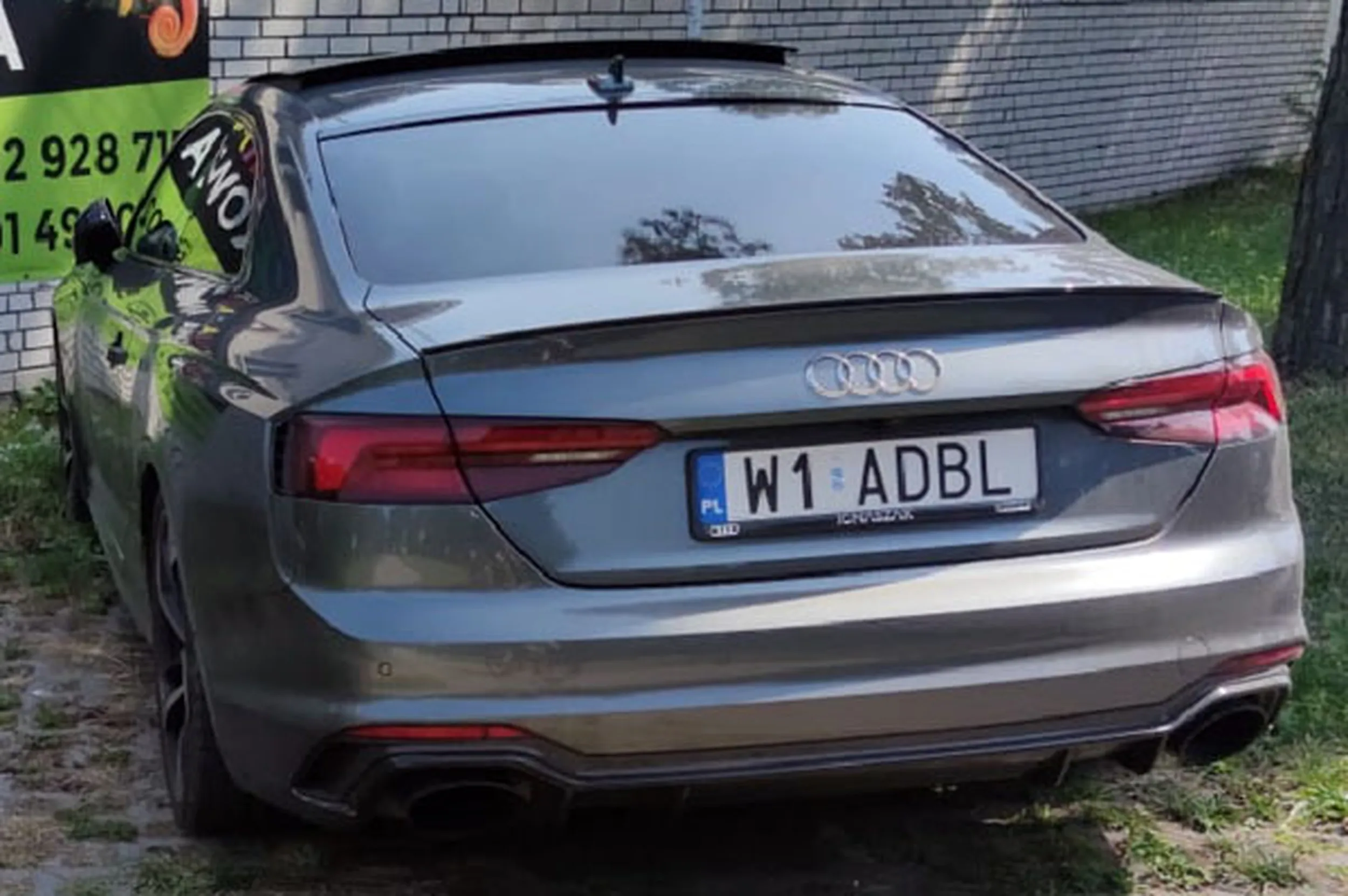 Fajny numer, blacha W1 ADBL