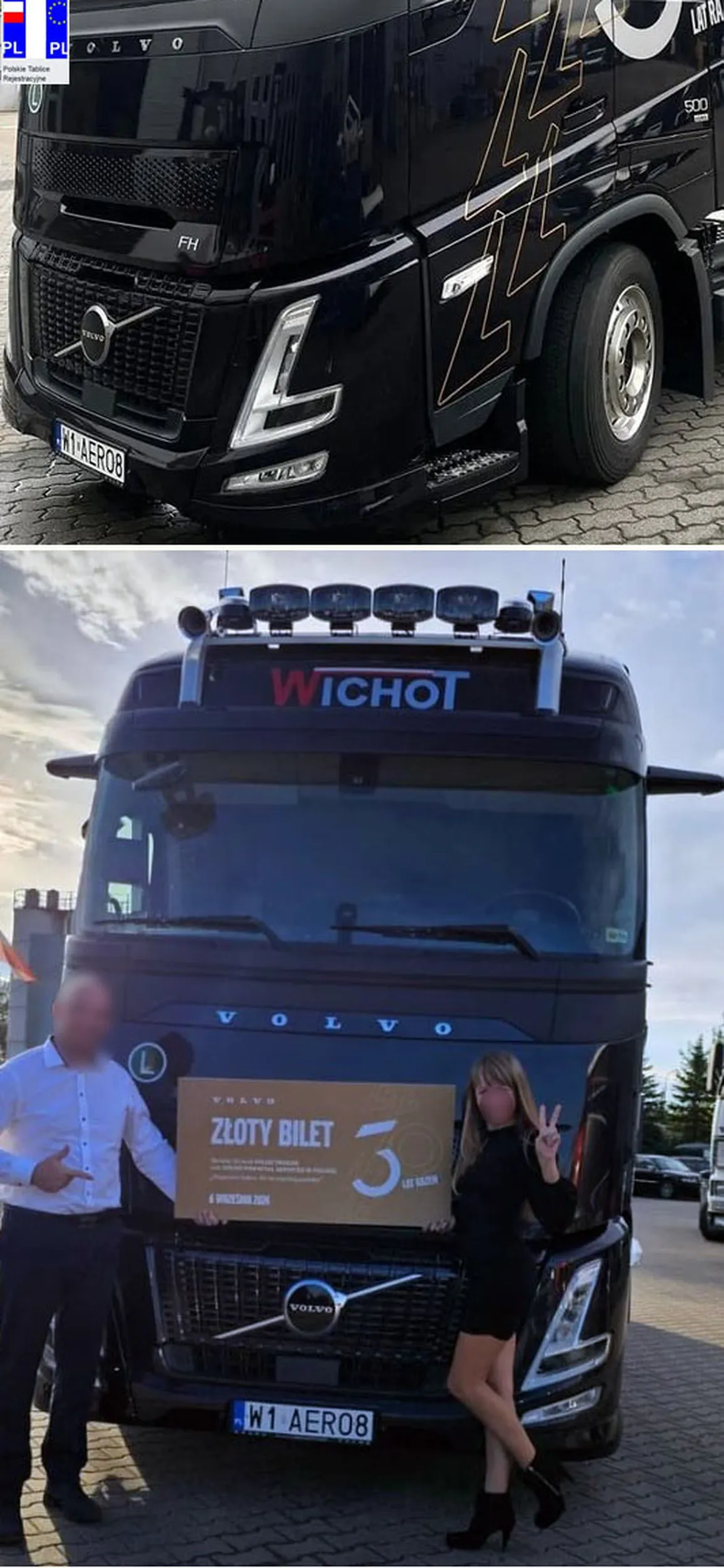 Fajny numer, blacha W1 AERO8