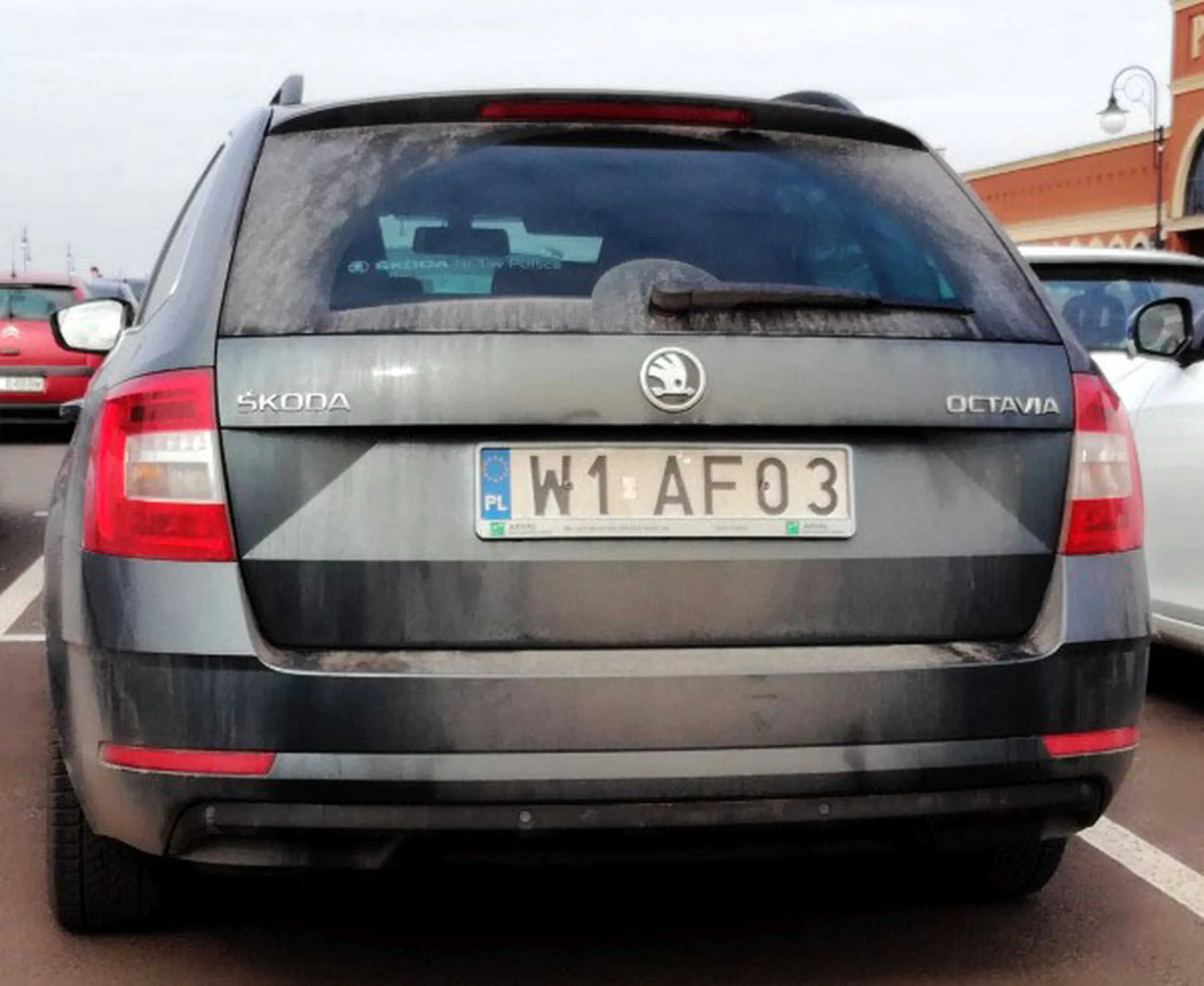 Fajny numer, blacha W1 AF03