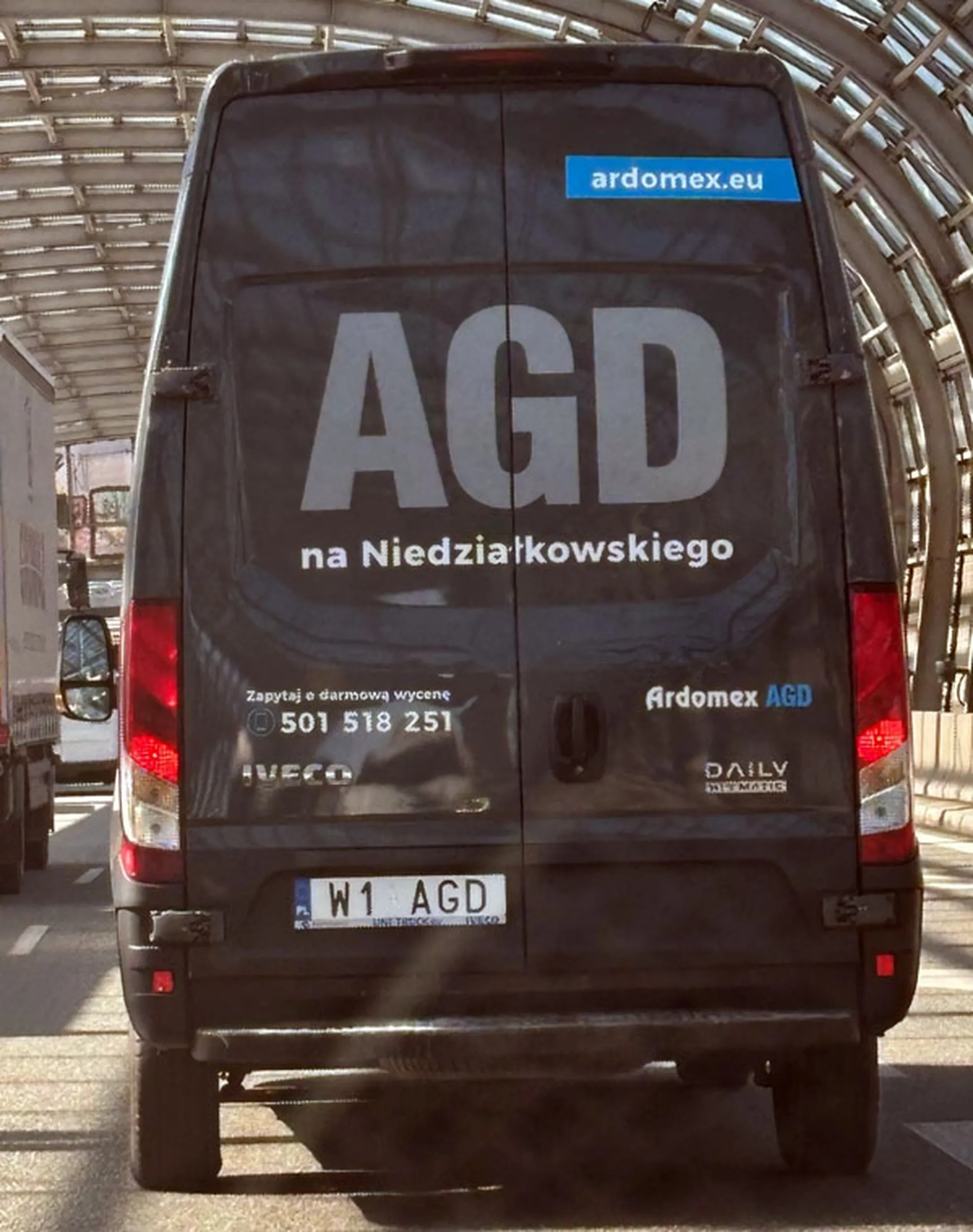 Fajny numer, blacha W1 AGD