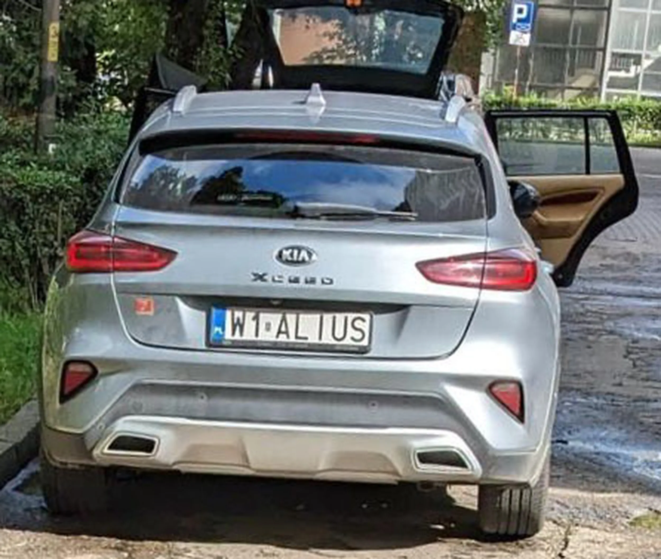 Fajny numer, blacha W1 ALIUS