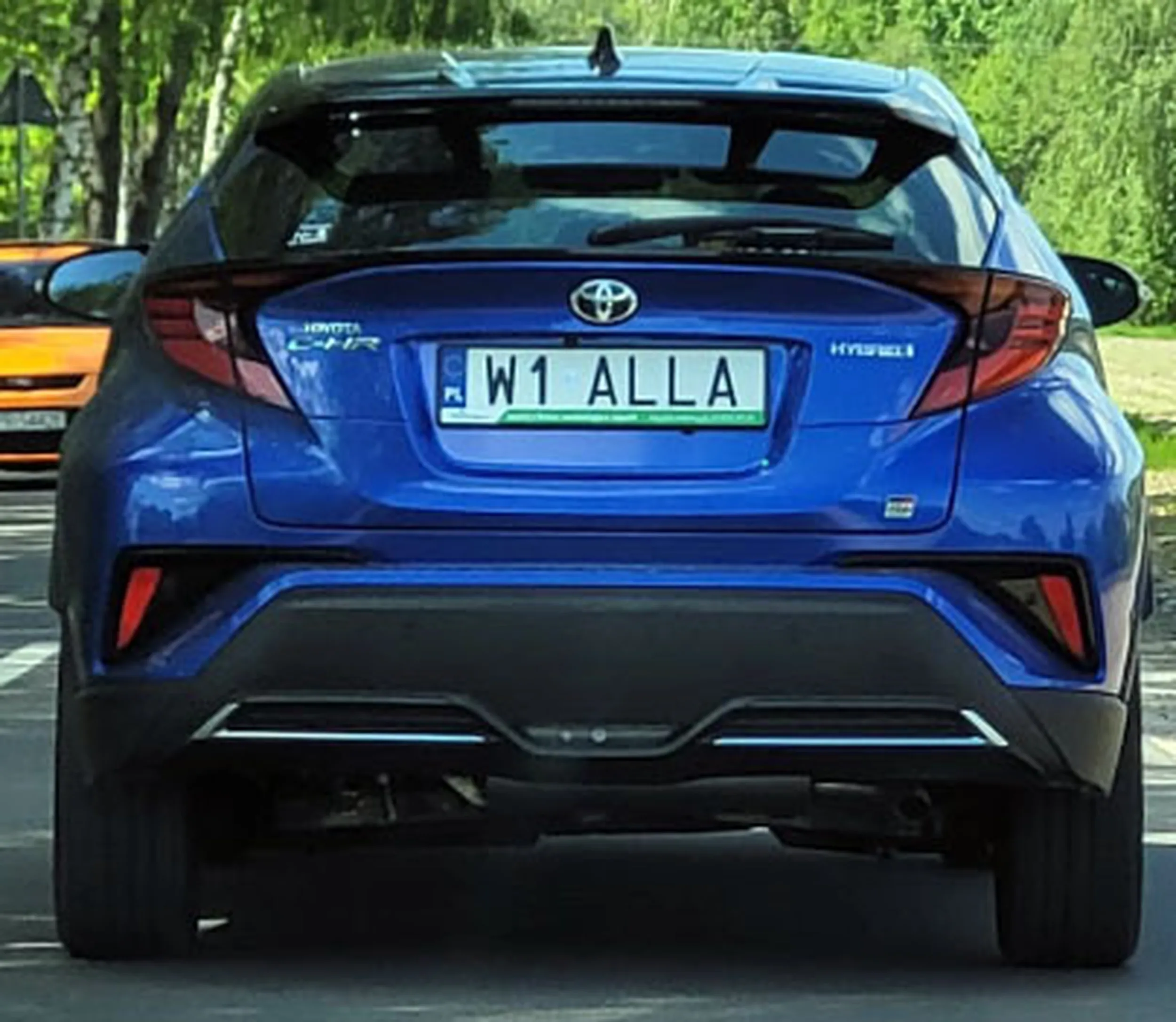 Fajny numer, blacha W1 ALLA