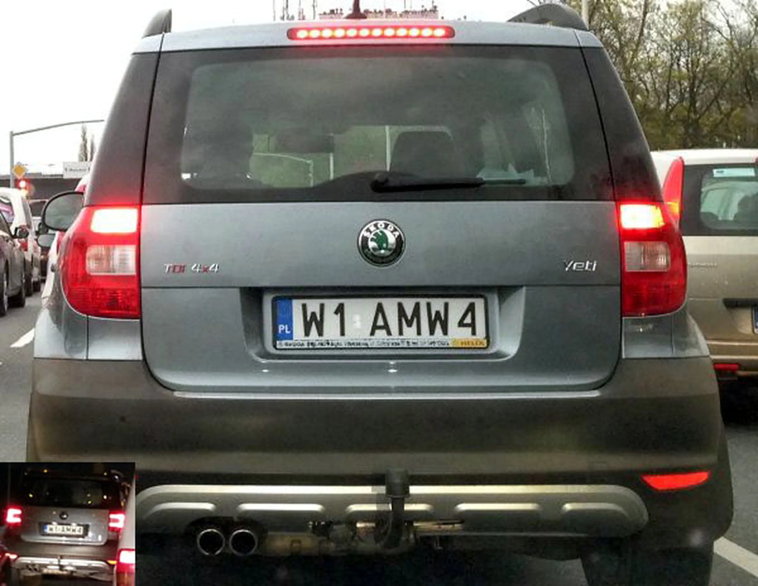 Fajny numer, blacha W1 AMW4