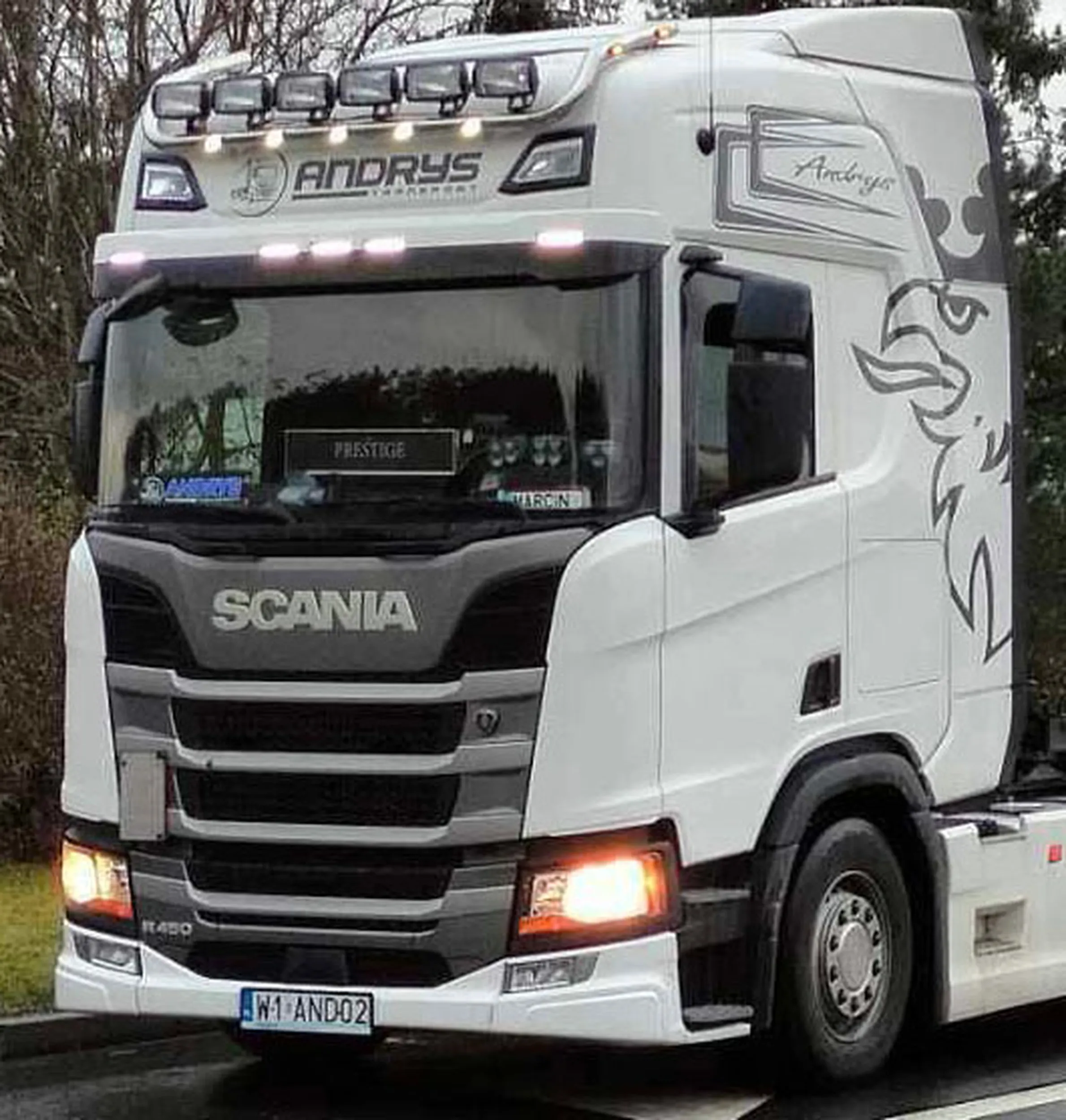 Fajny numer, blacha W1 AND02