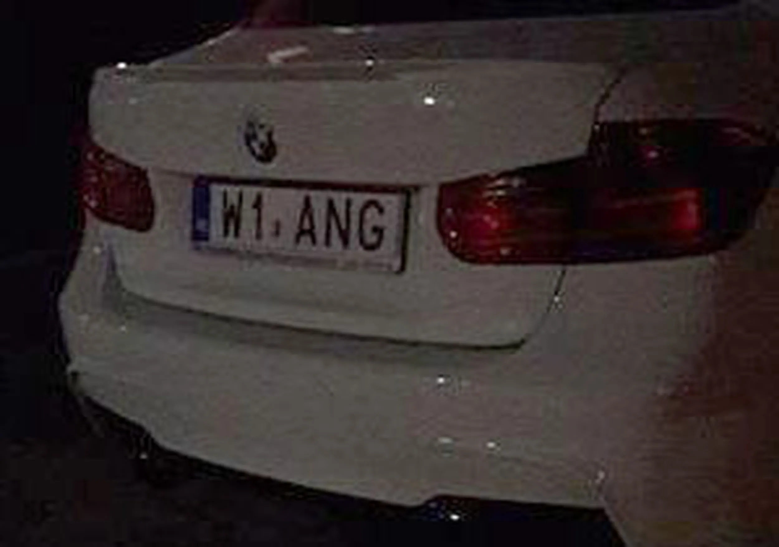 Fajny numer, blacha W1 ANG