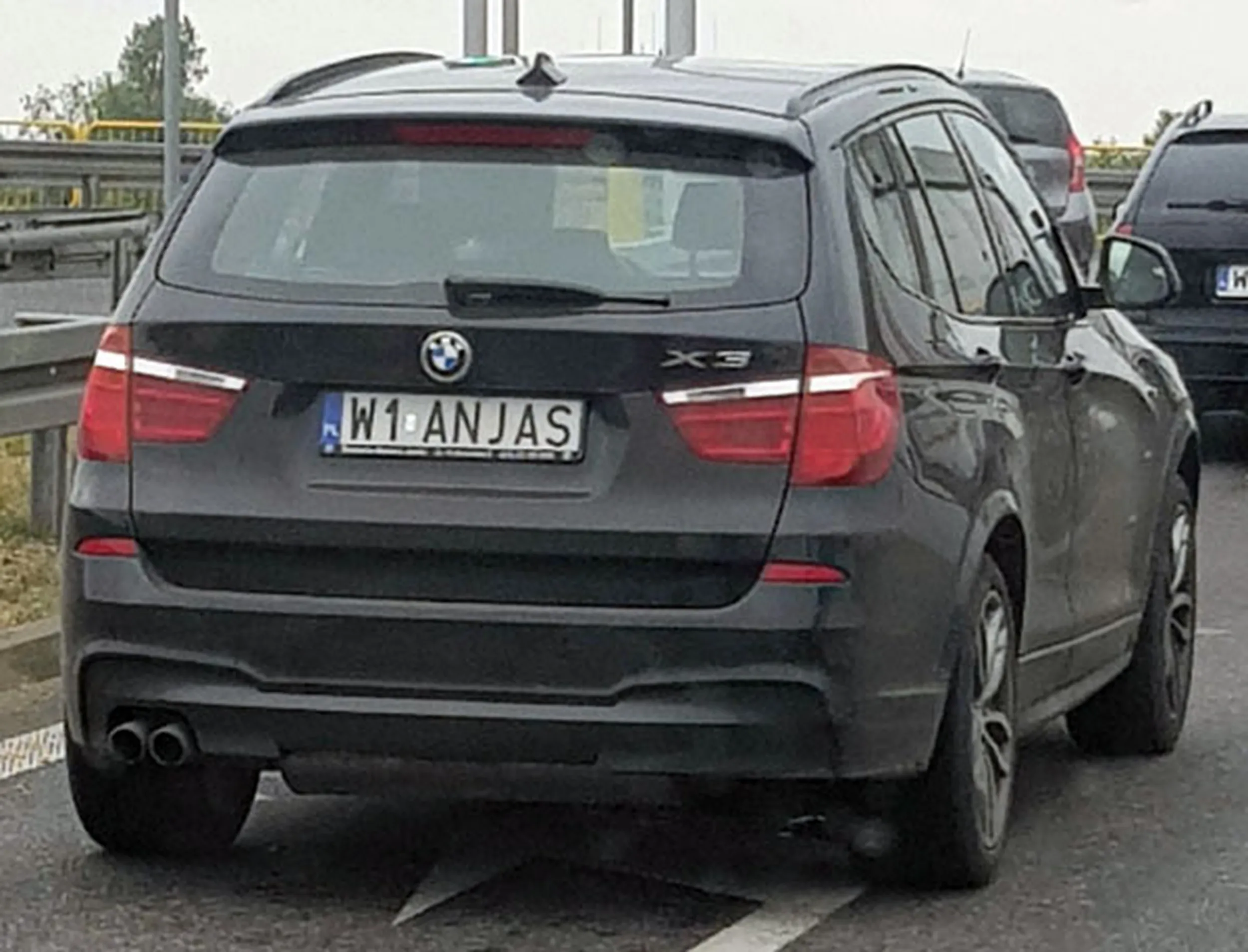 Fajny numer, blacha W1 ANJAS