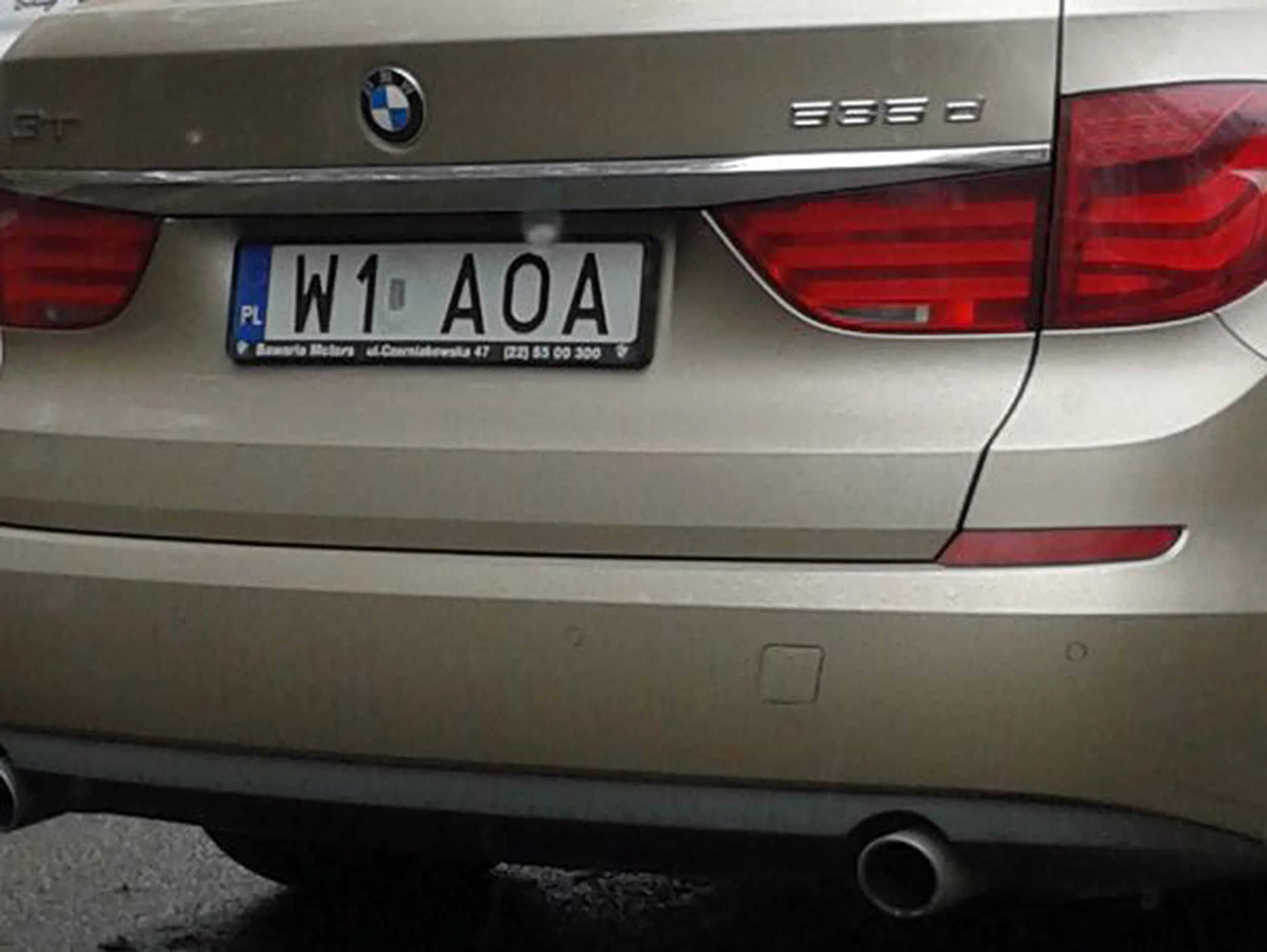 Fajny numer, blacha W1 AOA