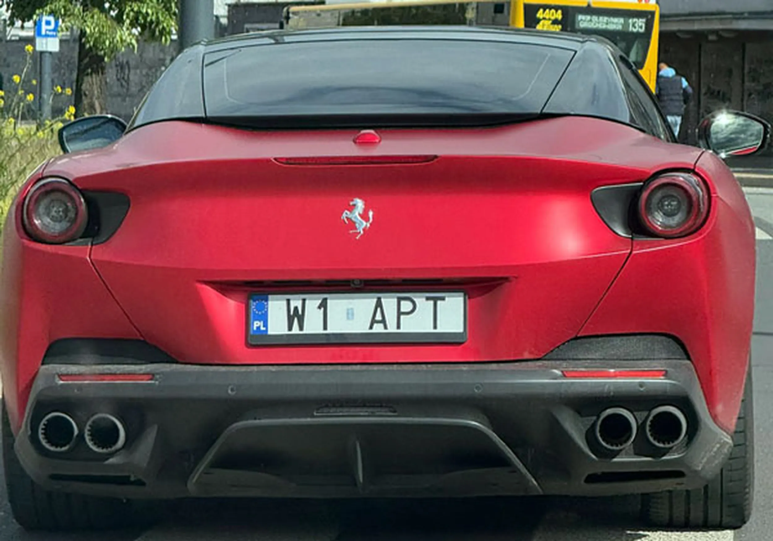 Fajny numer, blacha W1 APT