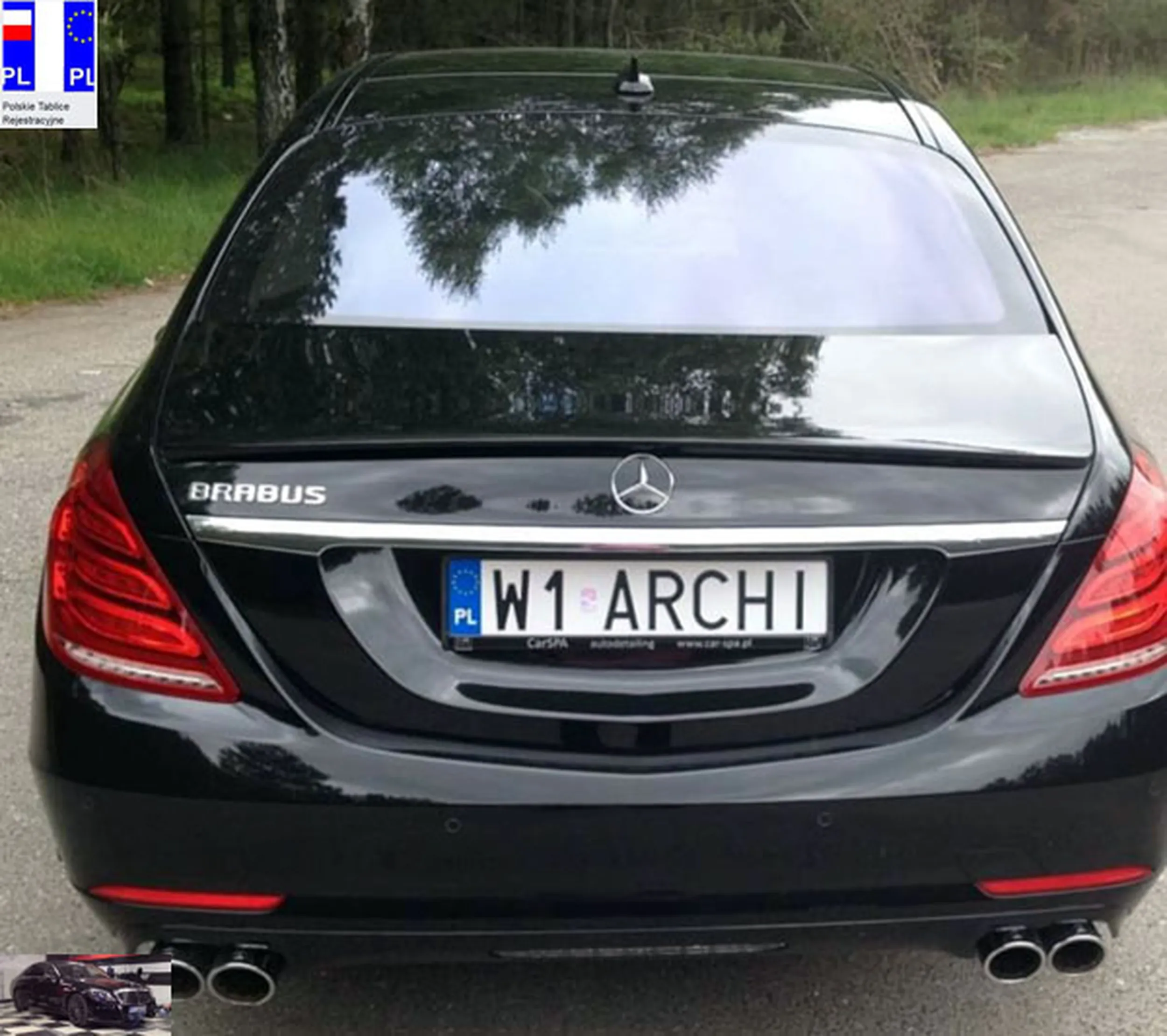 Fajny numer, blacha W1 ARCHI