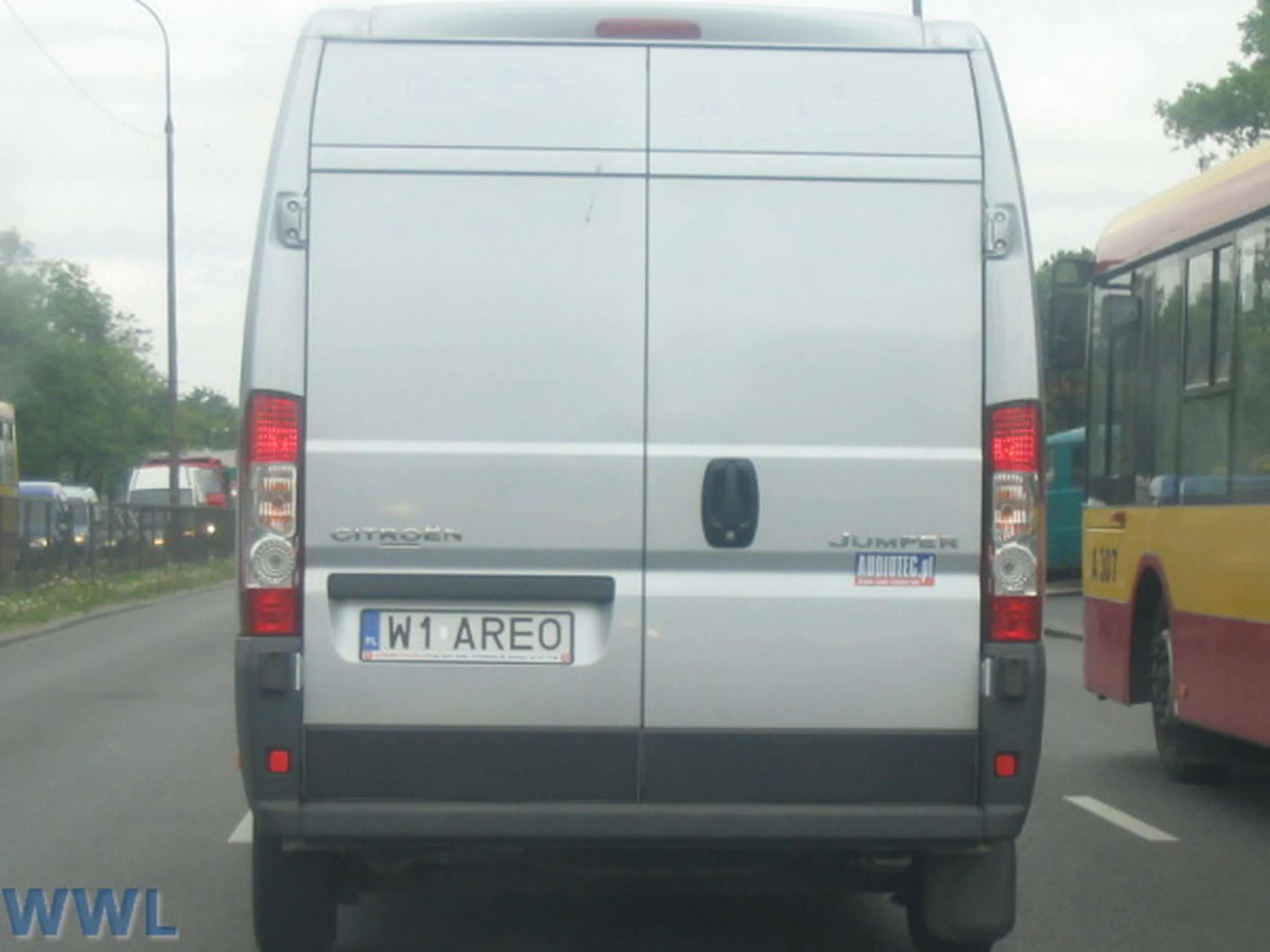 Fajny numer, blacha W1 AREO