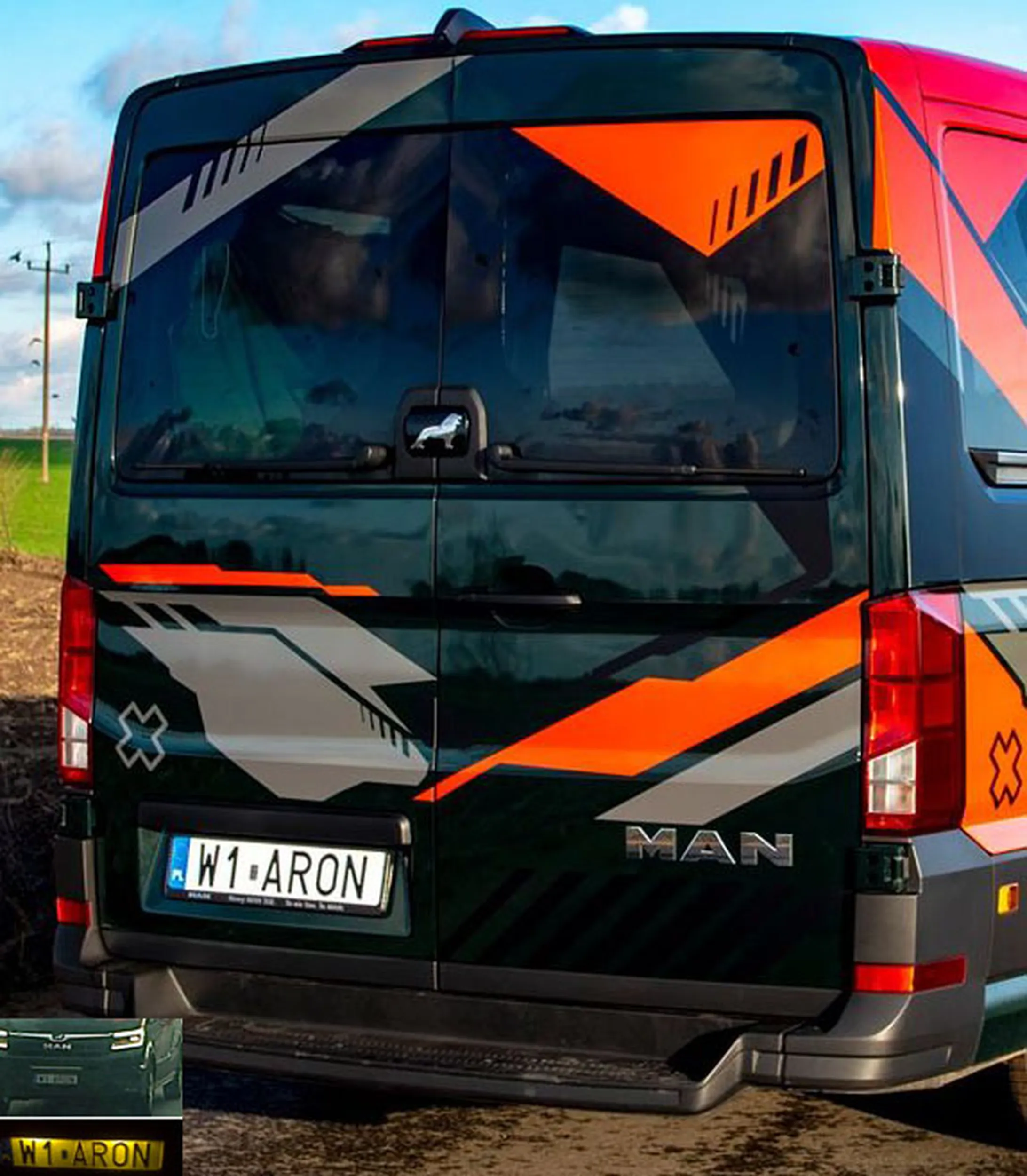 Fajny numer, blacha W1 ARON