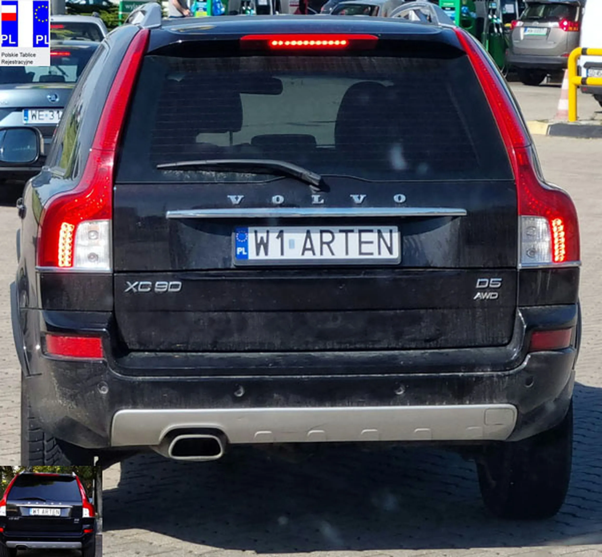 Fajny numer, blacha W1 ARTEN