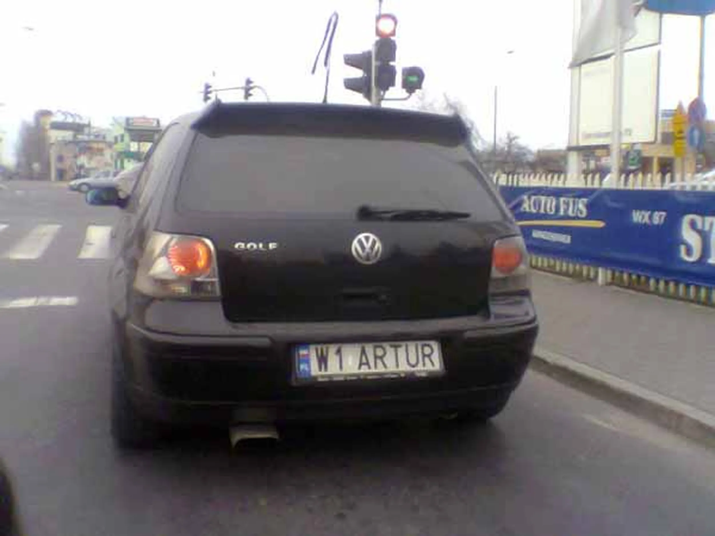 Fajny numer, blacha W1 ARTUR