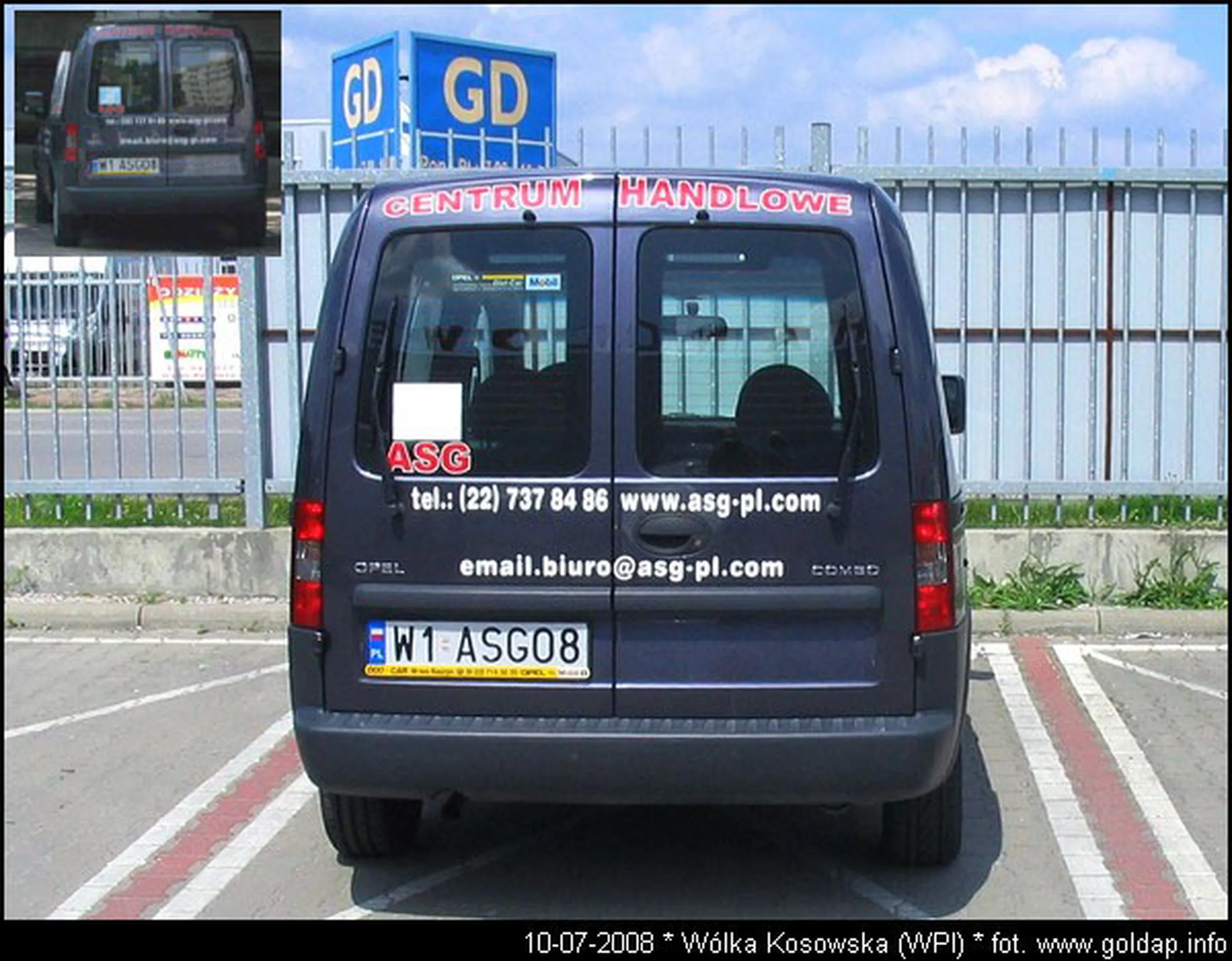 Fajny numer, blacha W1 ASGO8