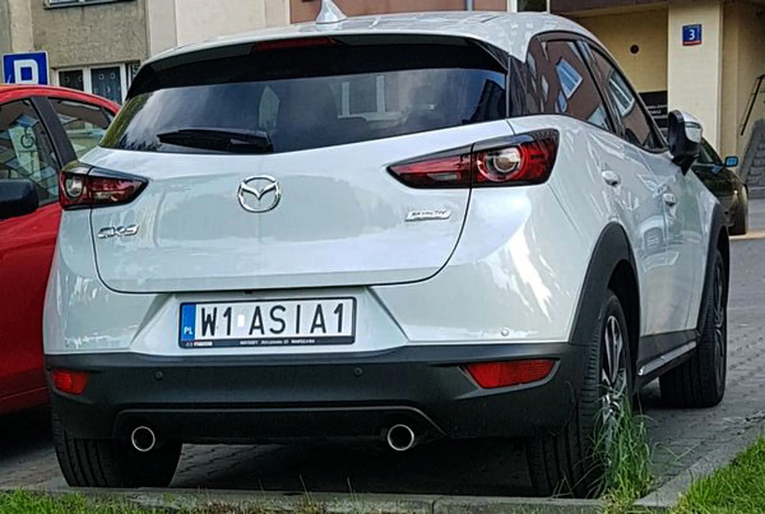 Fajny numer, blacha W1 ASIA1