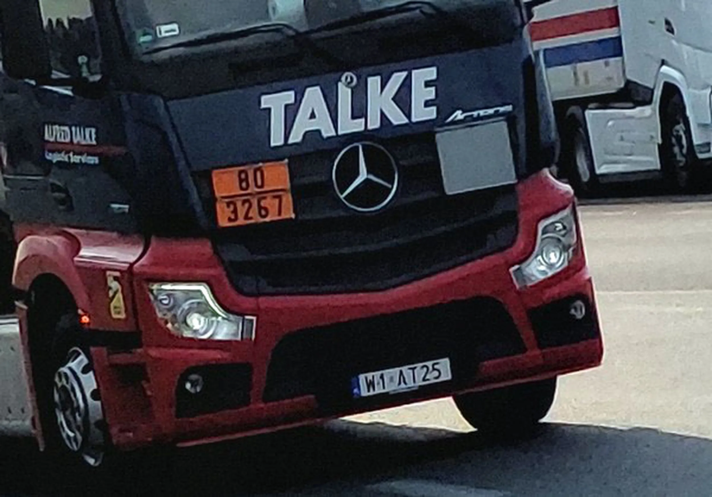 Fajny numer, blacha W1 AT25