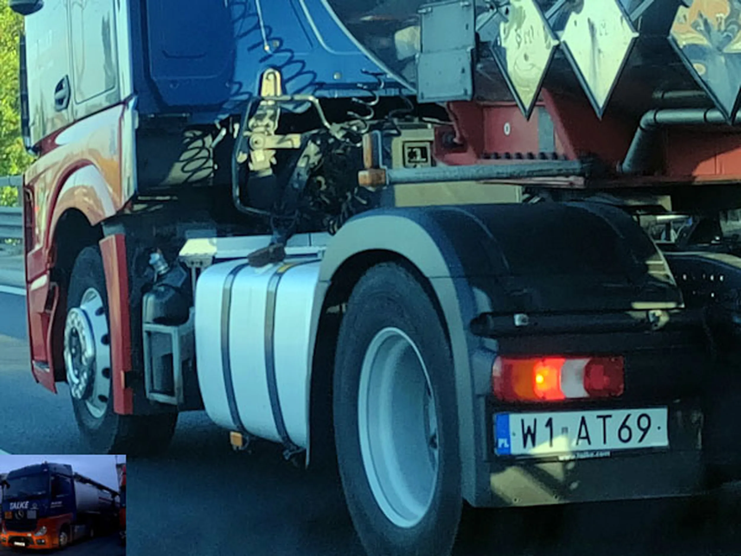 Fajny numer, blacha W1 AT69