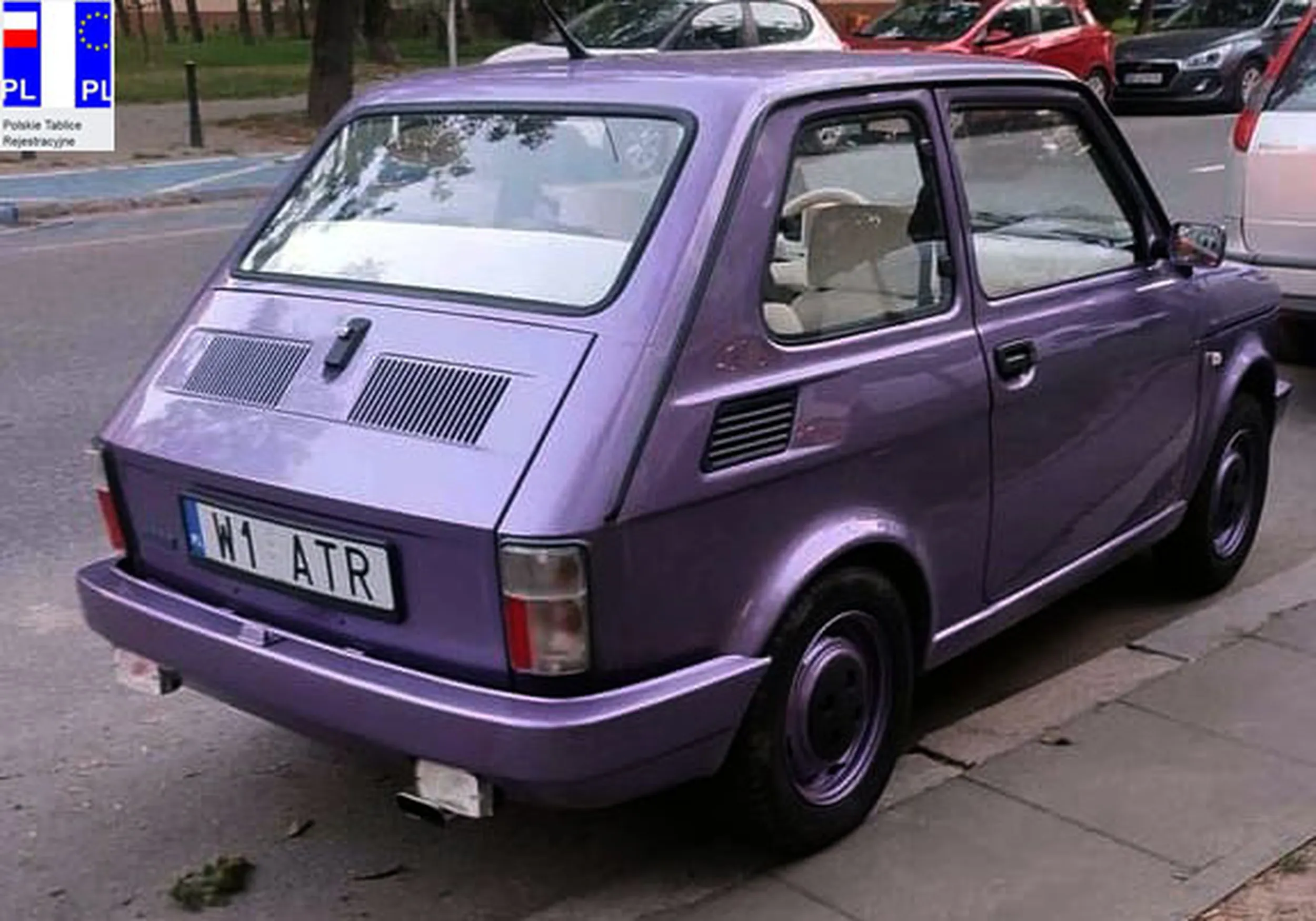 Fajny numer, blacha W1 ATR