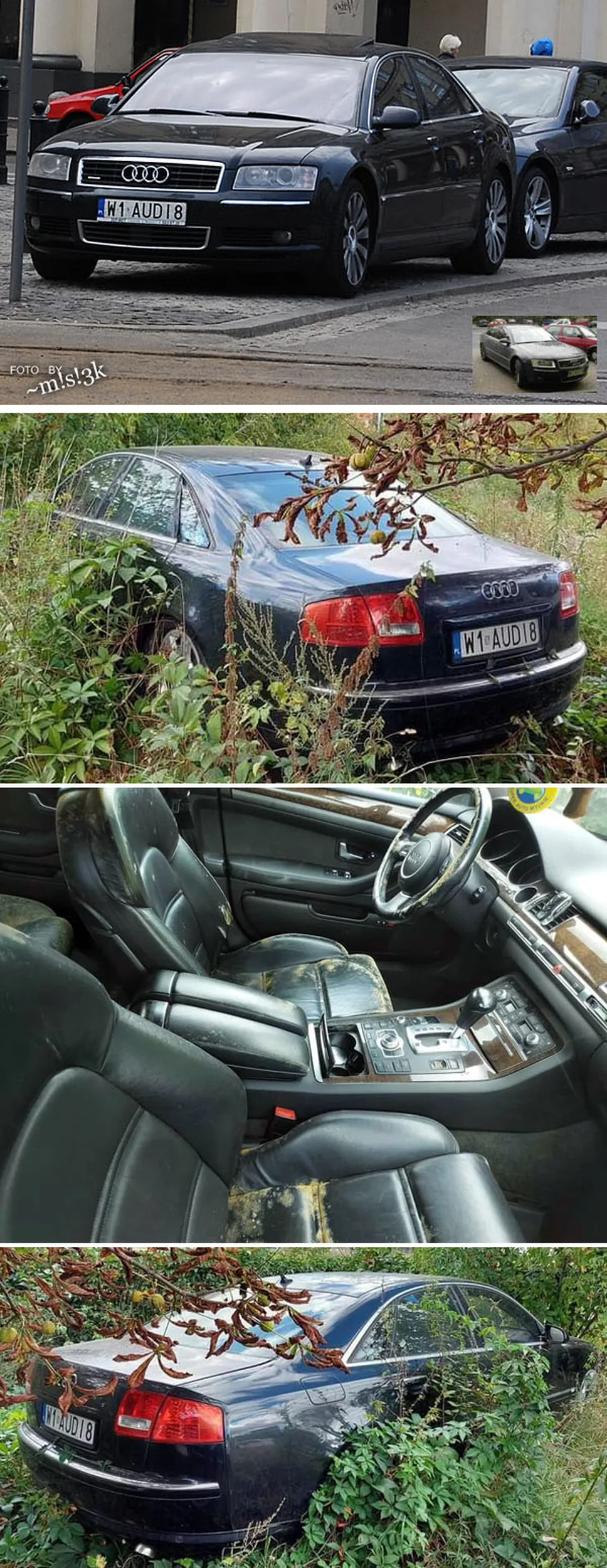 Fajny numer, blacha W1 AUDI8