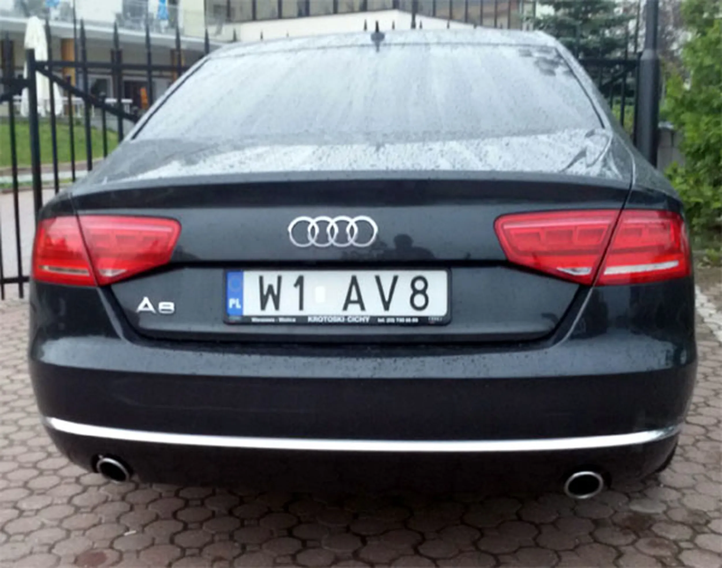 Fajny numer, blacha W1 AV8