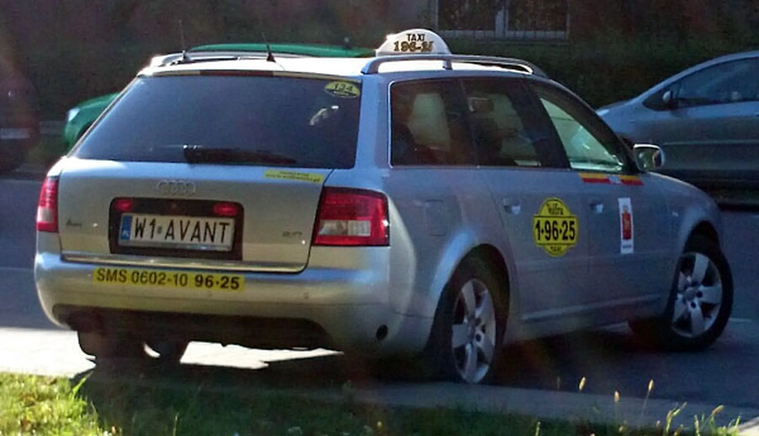 Fajny numer, blacha W1 AVANT