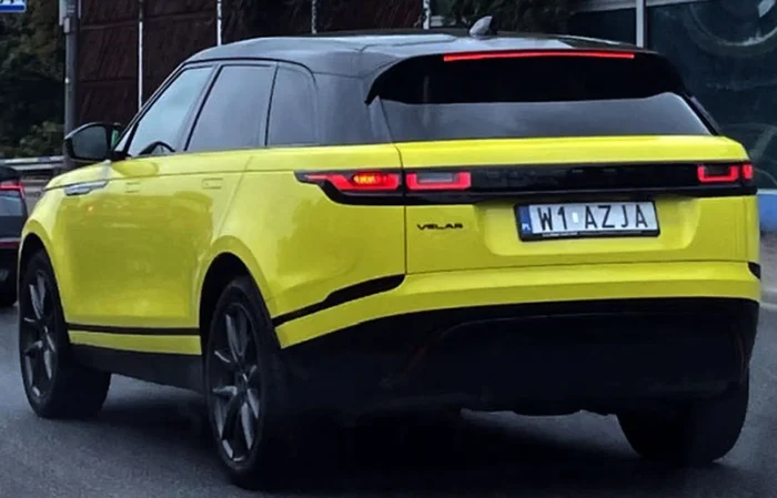 Fajny numer, blacha W1 AZJA