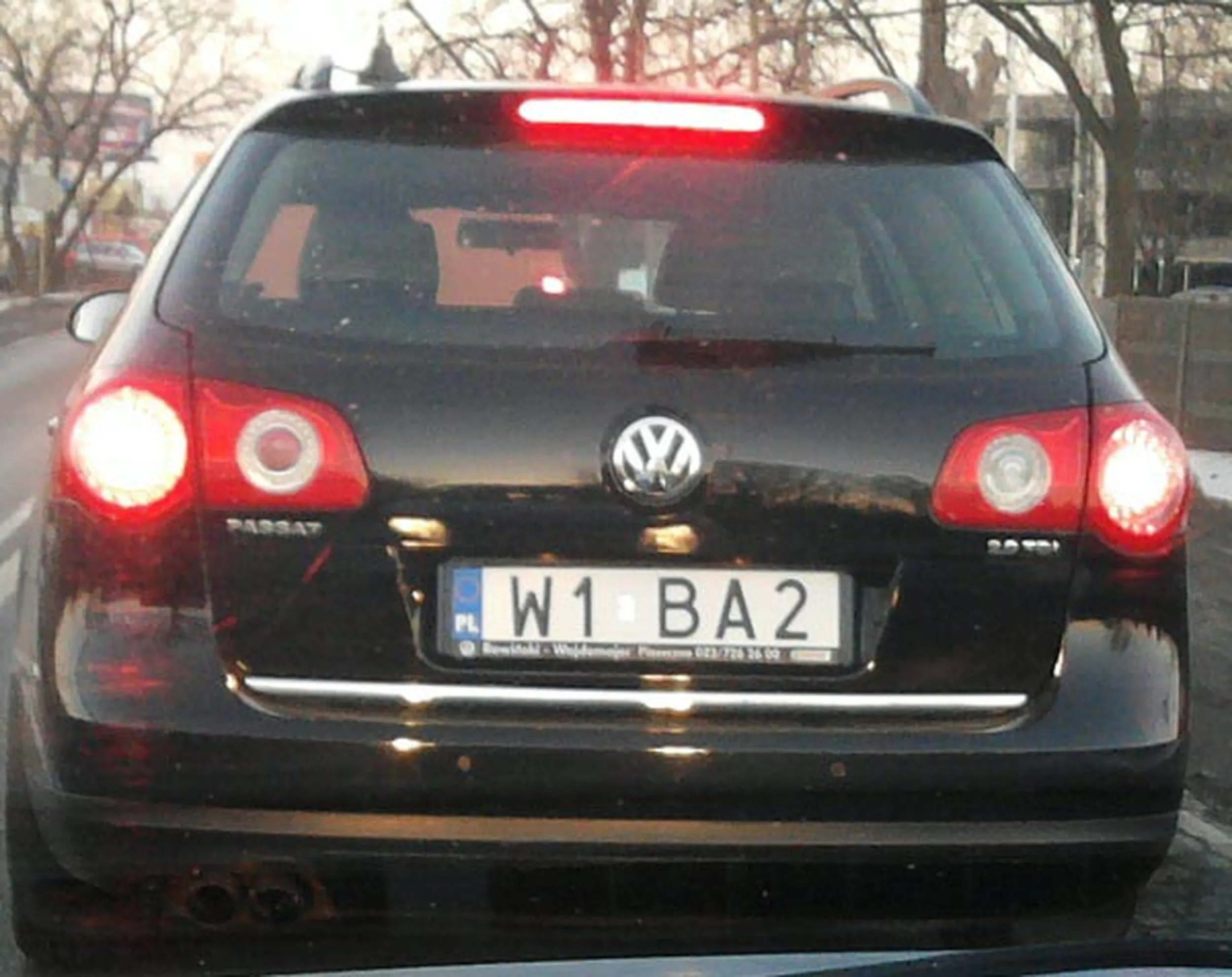 Fajny numer, blacha W1 BA2