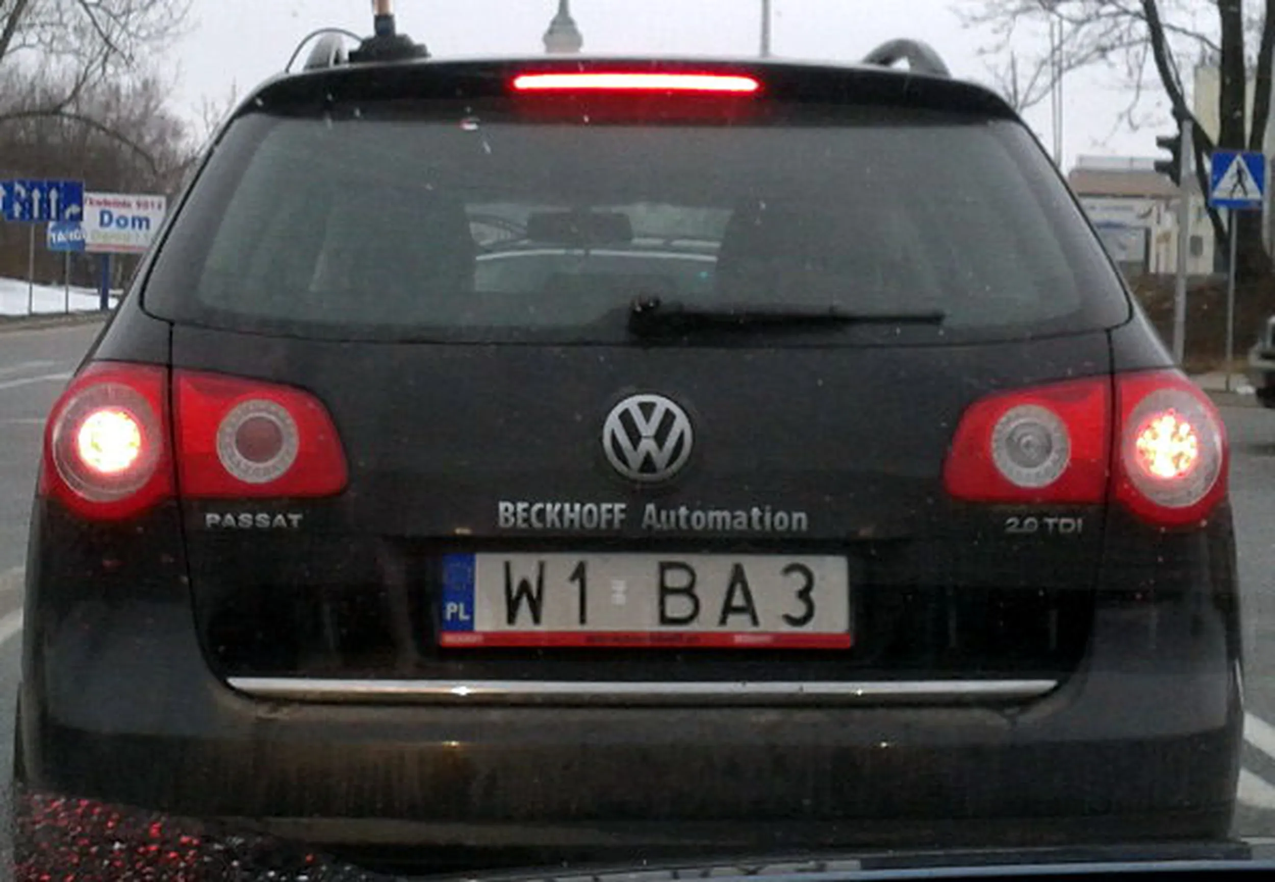 Fajny numer, blacha W1 BA3