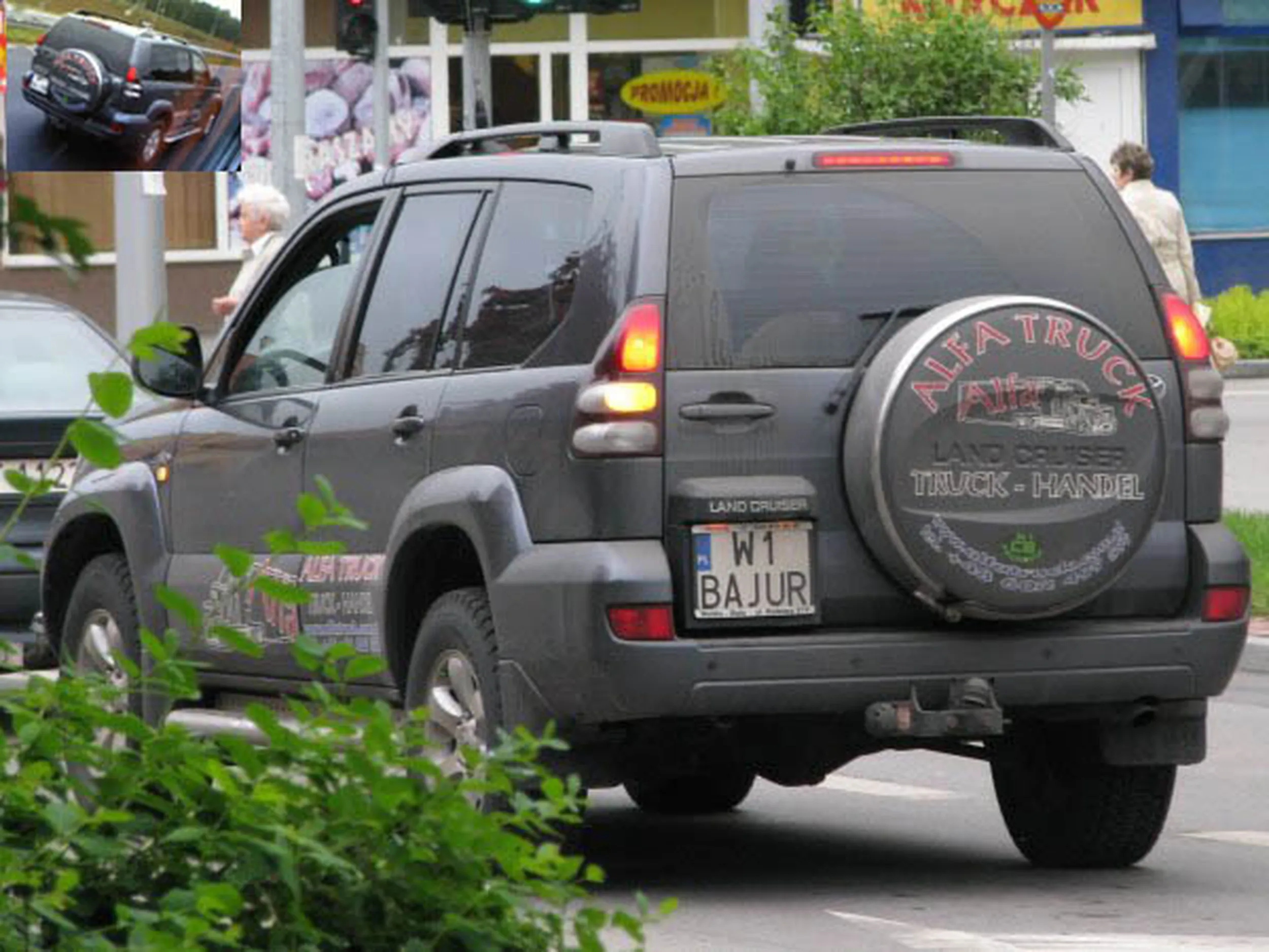 Fajny numer, blacha W1 BAJUR