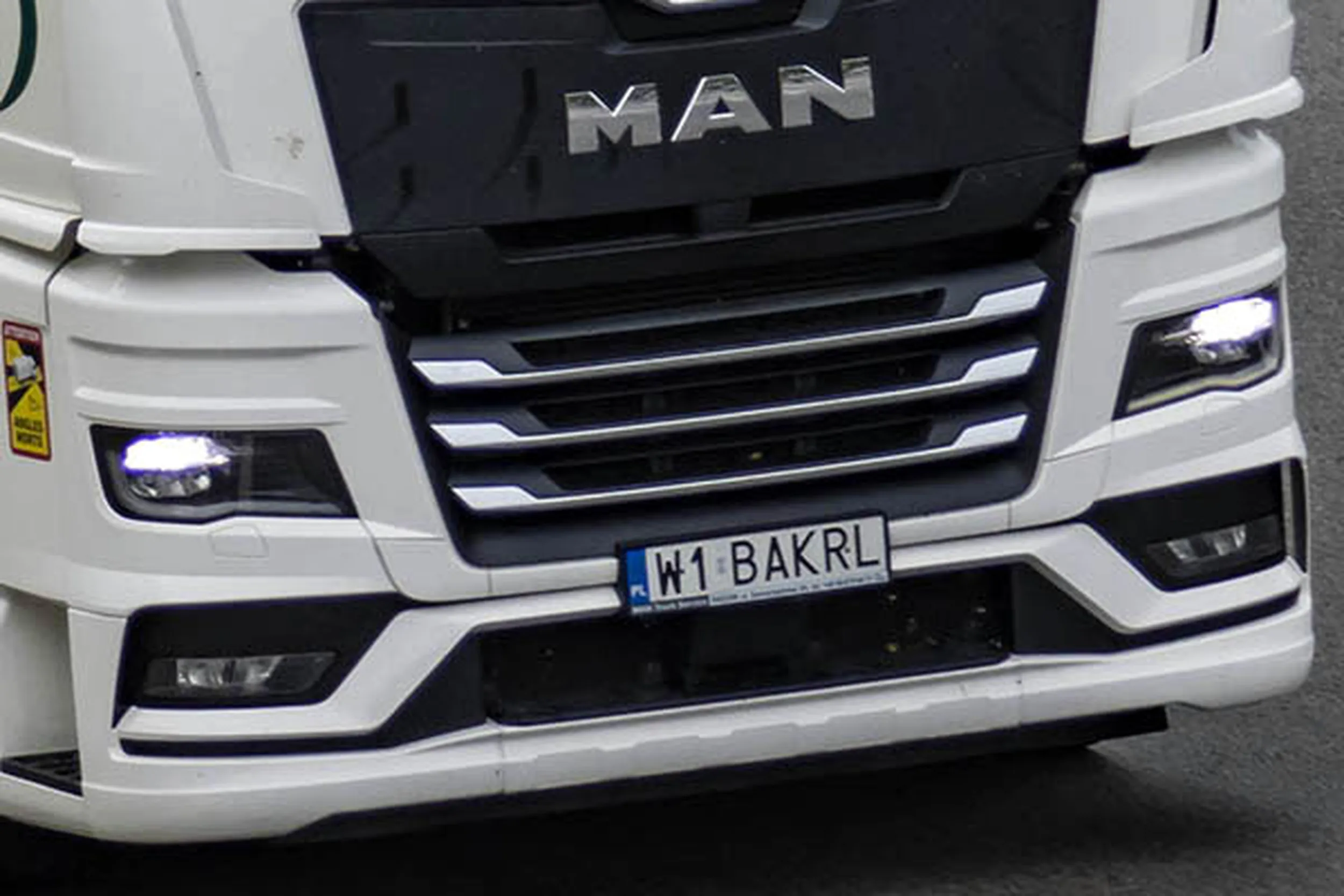 Fajny numer, blacha W1 BAKRL