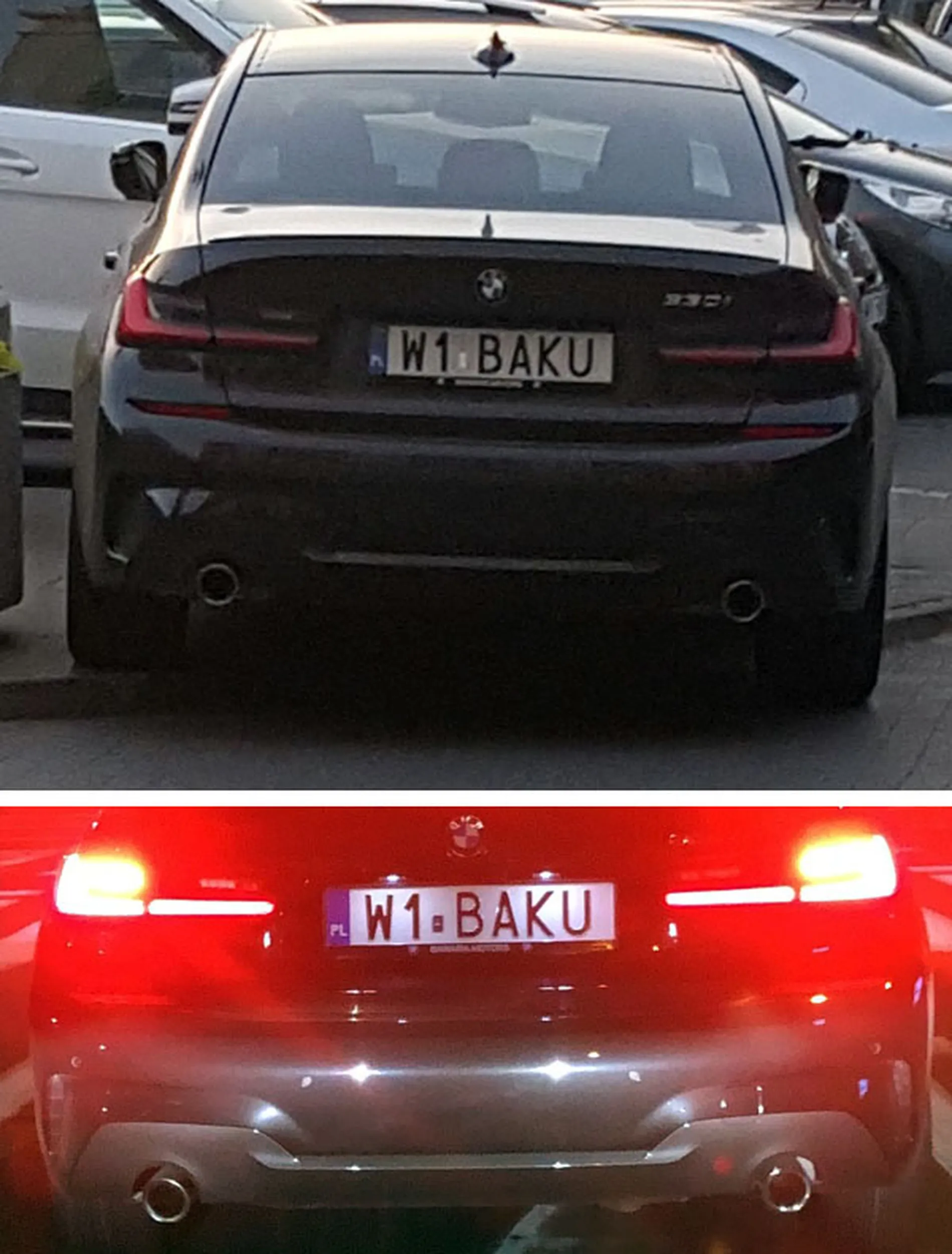 Fajny numer, blacha W1 BAKU