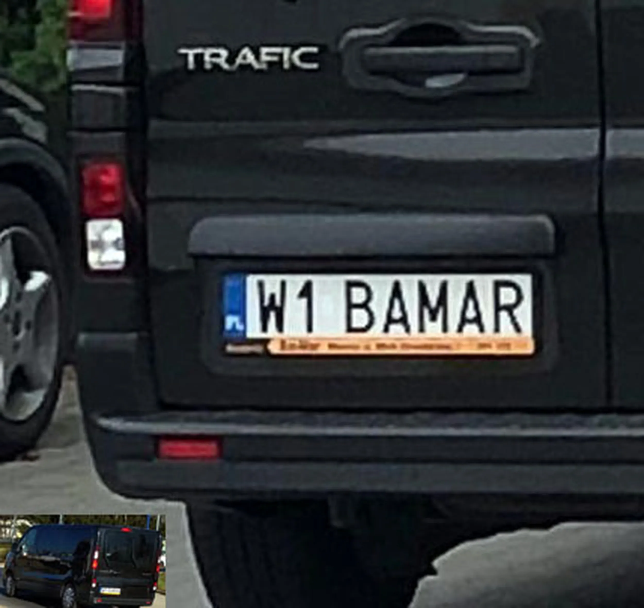 Fajny numer, blacha W1 BAMAR