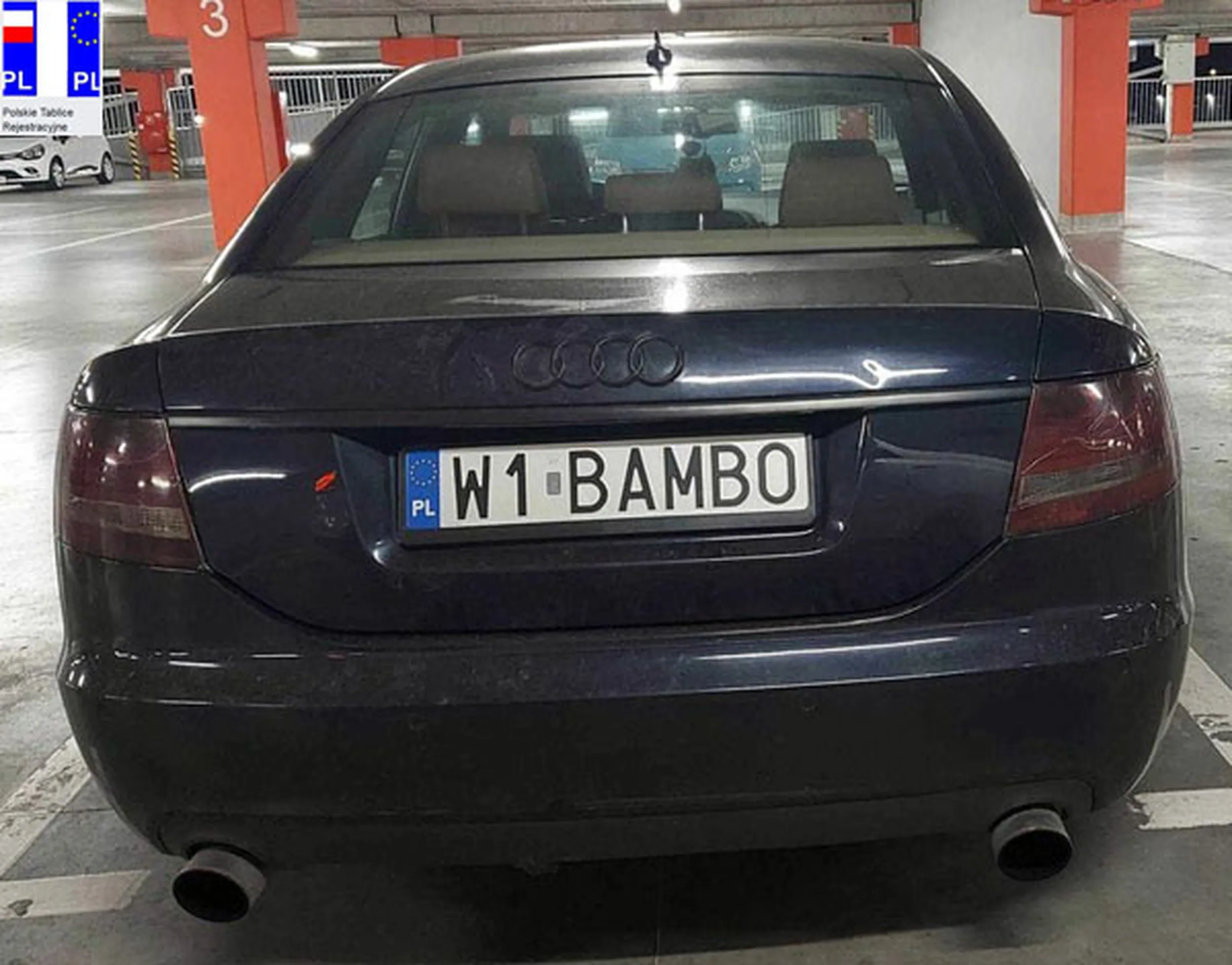 Fajny numer, blacha W1 BAMBO