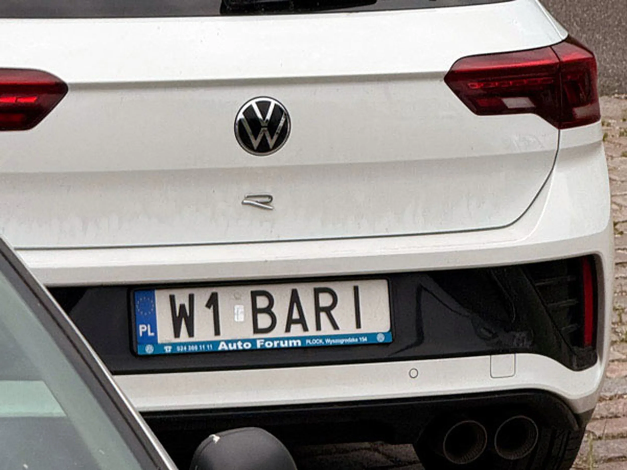 Fajny numer, blacha W1 BARI