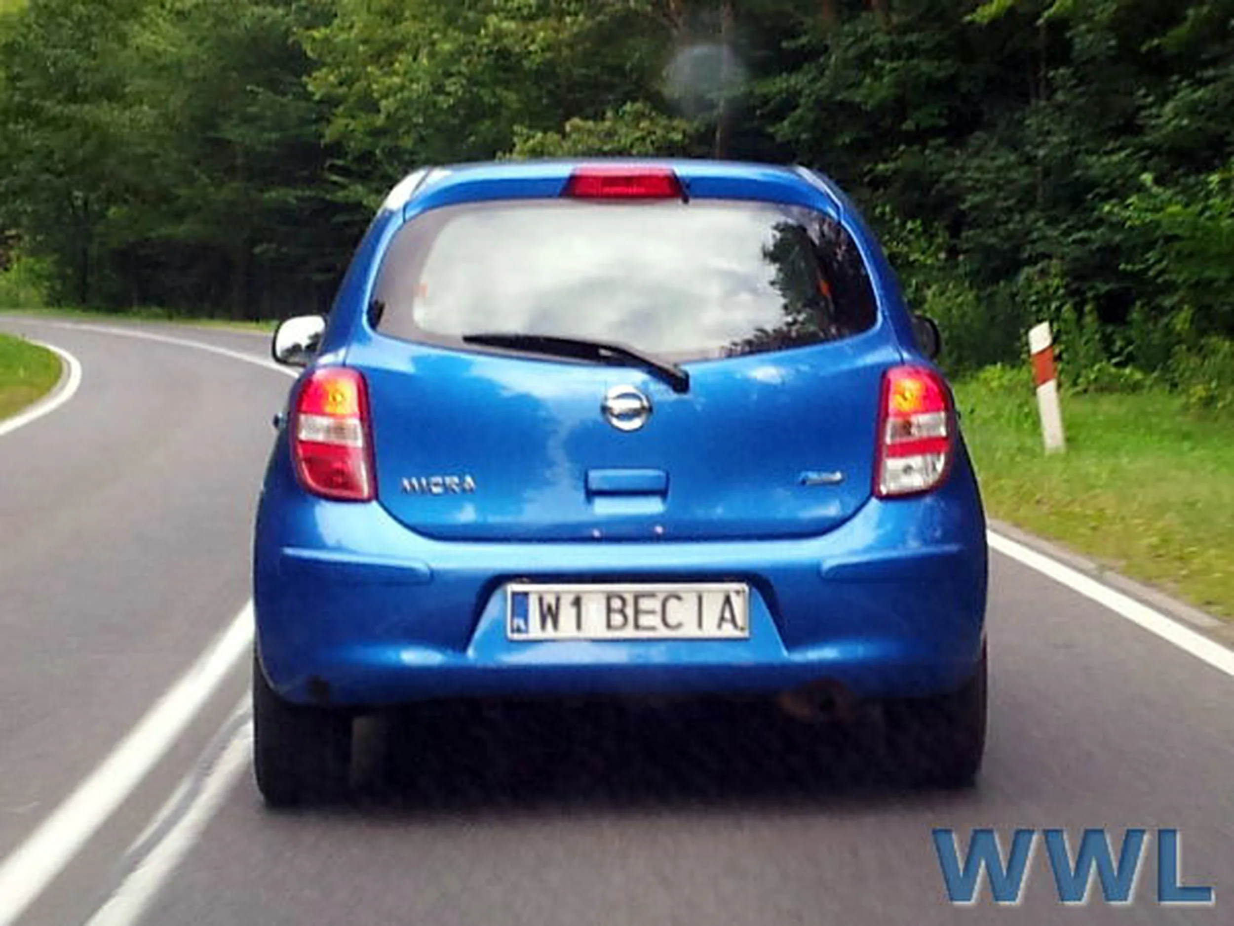 Fajny numer, blacha W1 BECIA