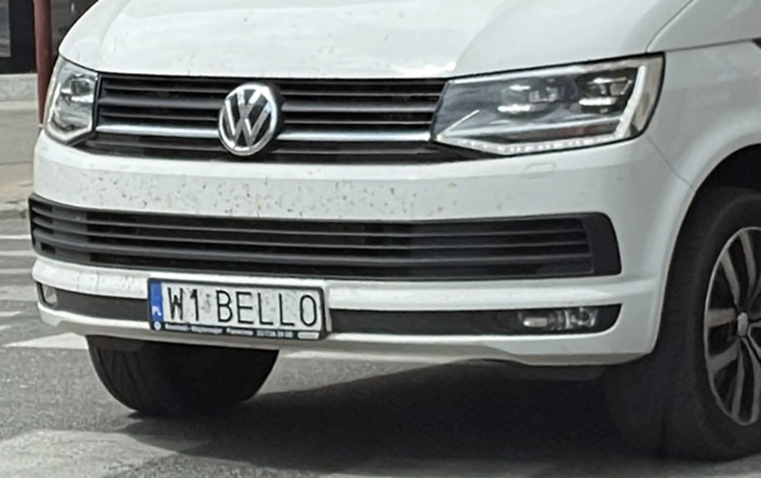 Fajny numer, blacha W1 BELLO