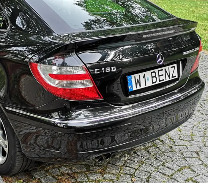 Fajny numer, blacha W1 BENZ