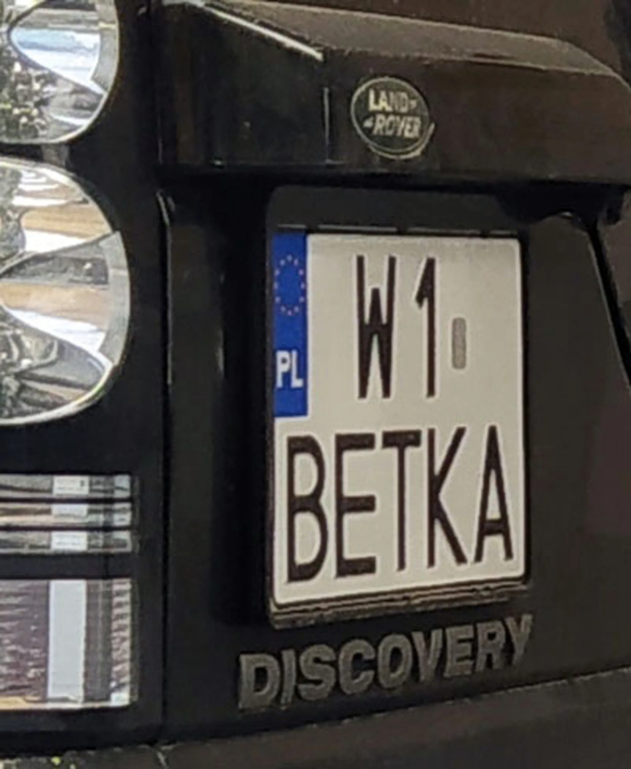 Fajny numer, blacha W1 BETKA