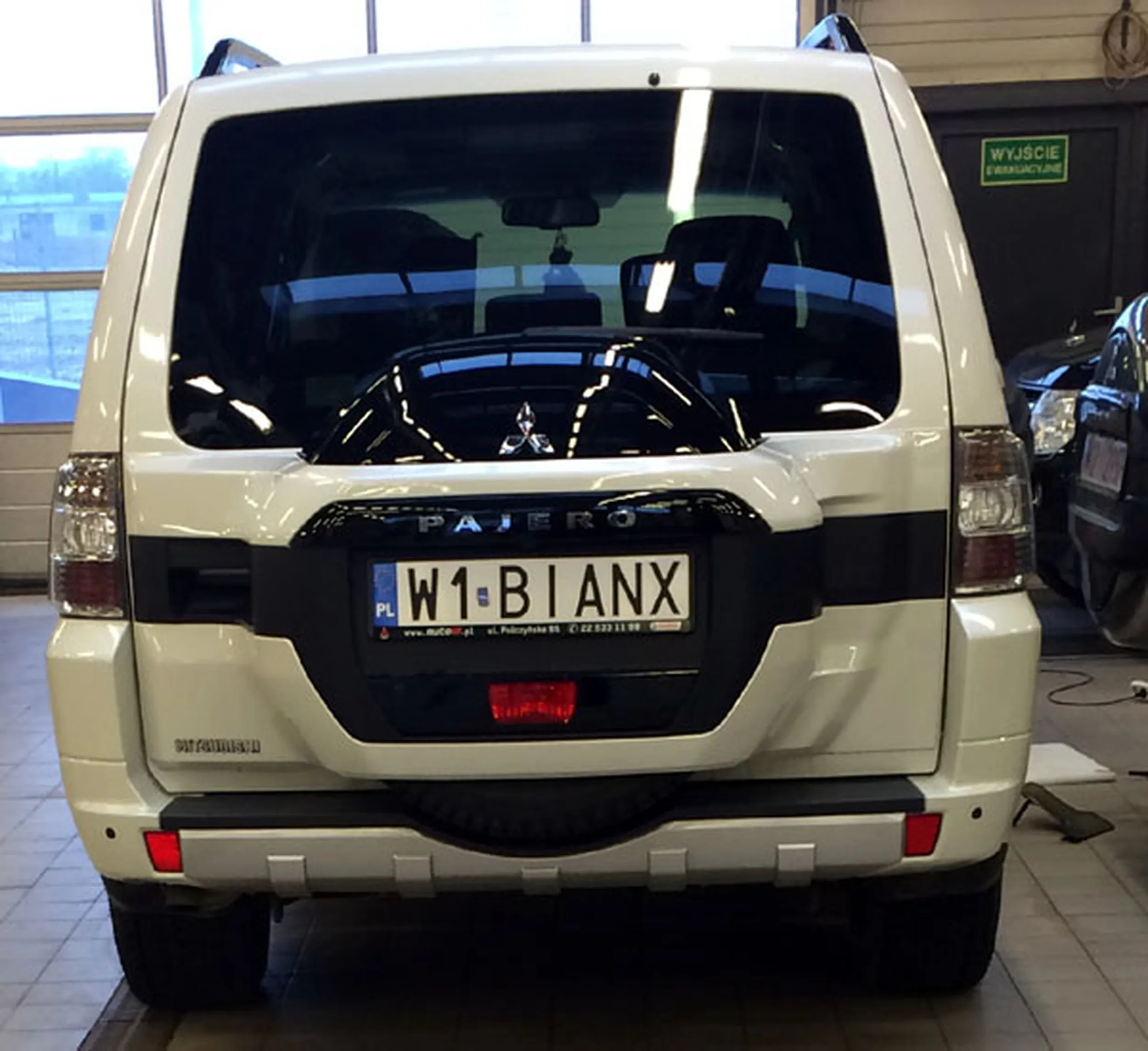 Fajny numer, blacha W1 BIANX