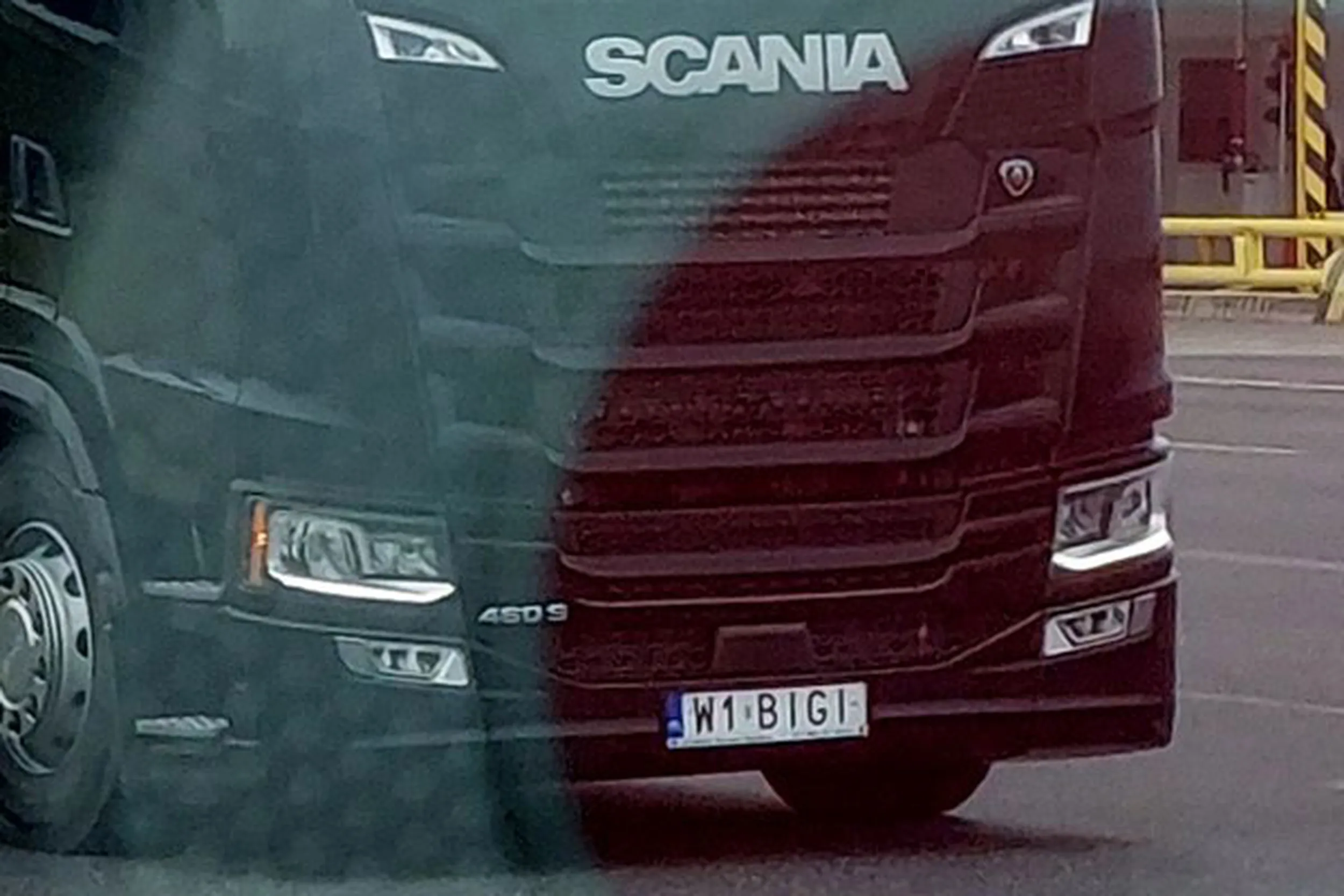 Fajny numer, blacha W1 BIGI