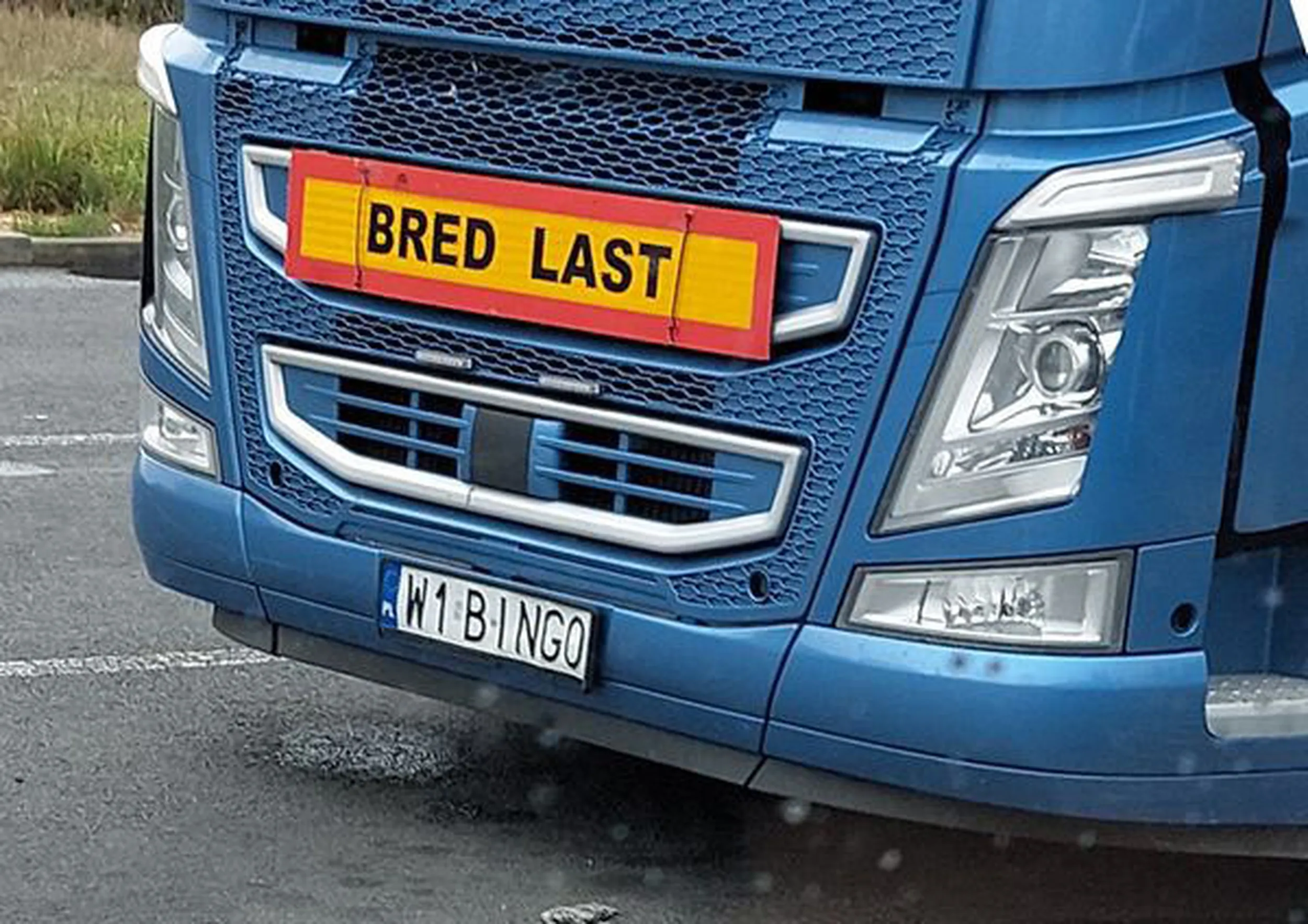 Fajny numer, blacha W1 BINGO